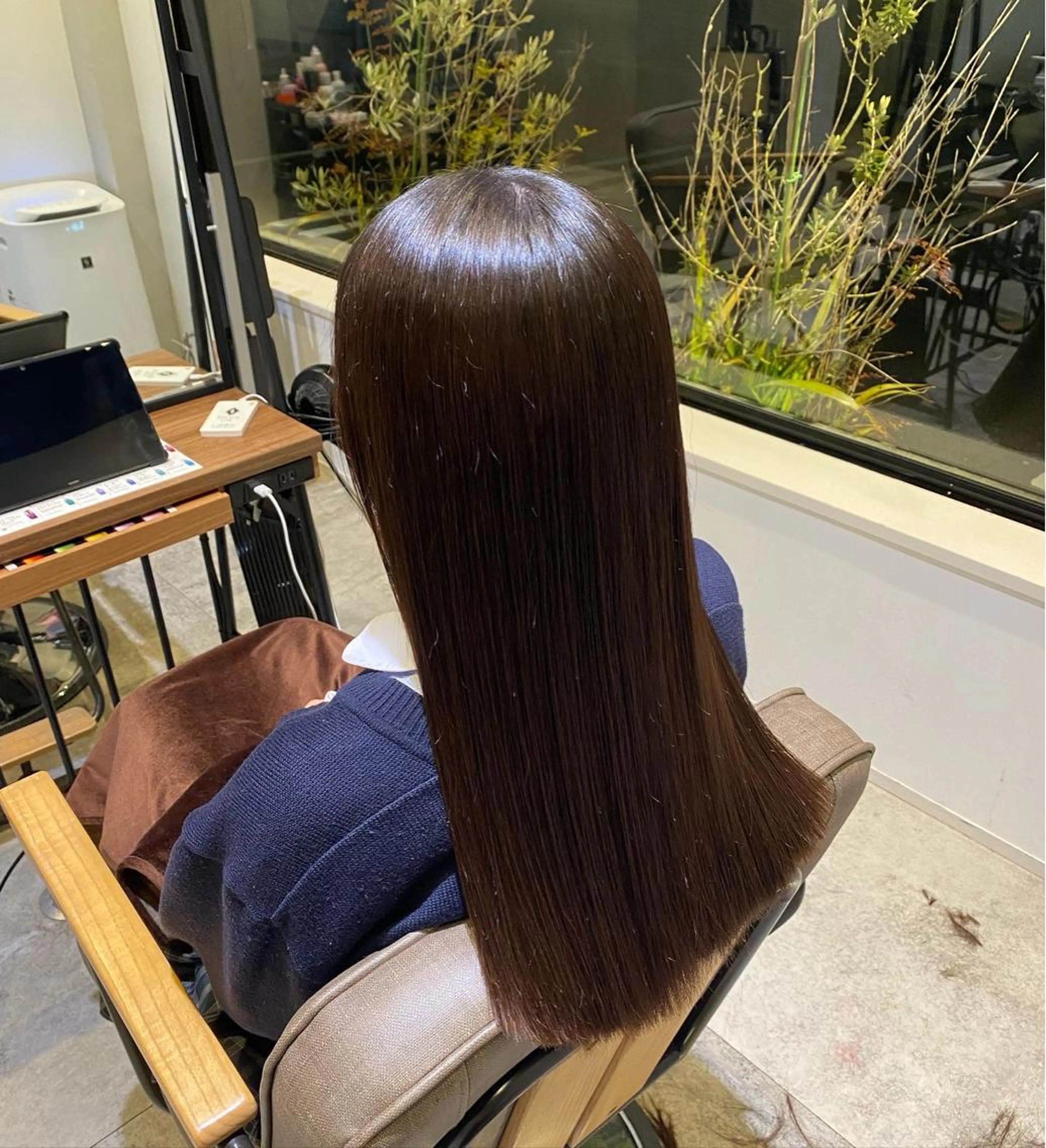 【女性限定】似合わせカット&髪質改善・縮毛矯正強化中¥18700→￥15400の写真