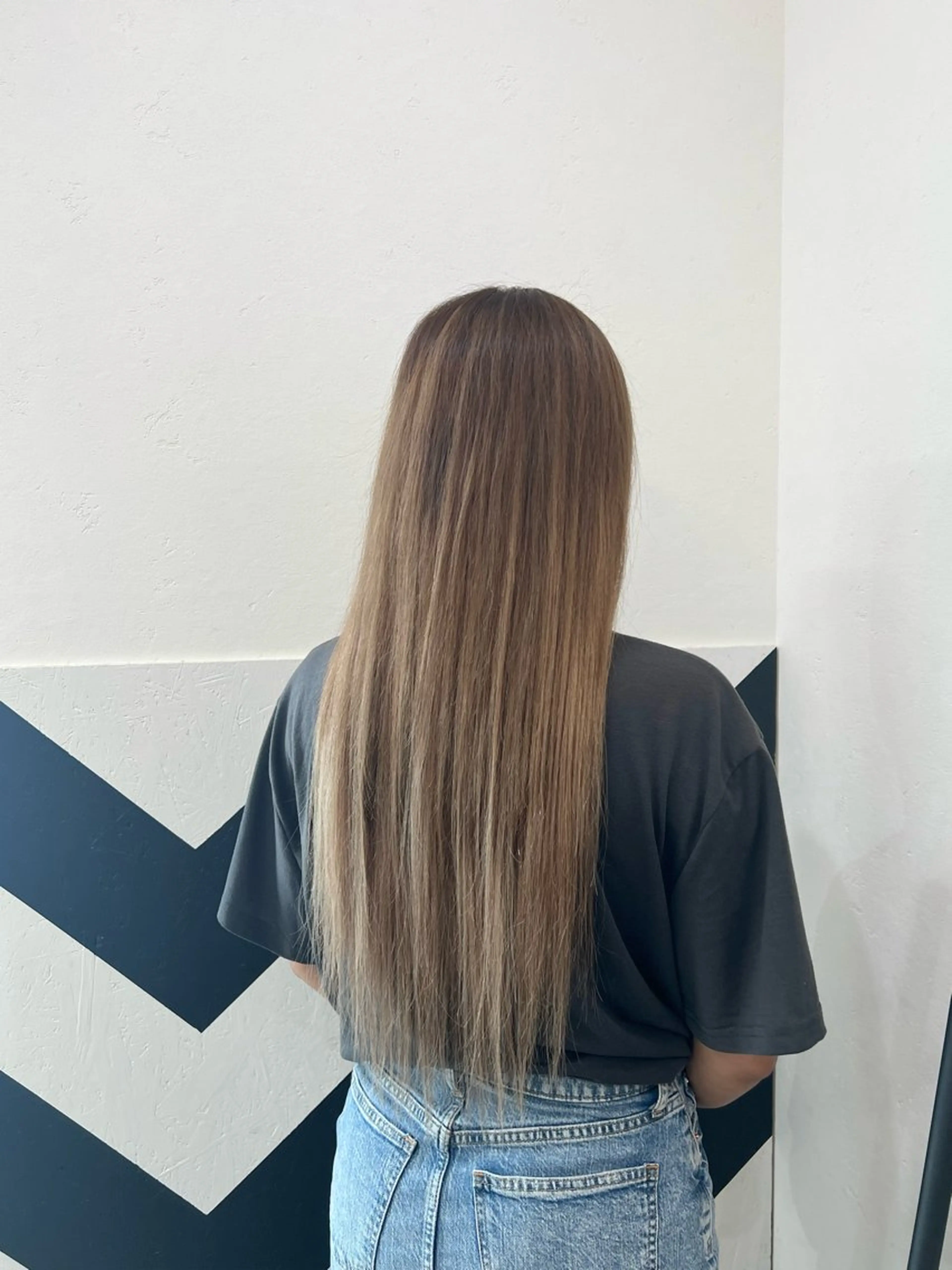 ロング シールエクステ エクステ 【DEST】 KAHOのヘアスタイル