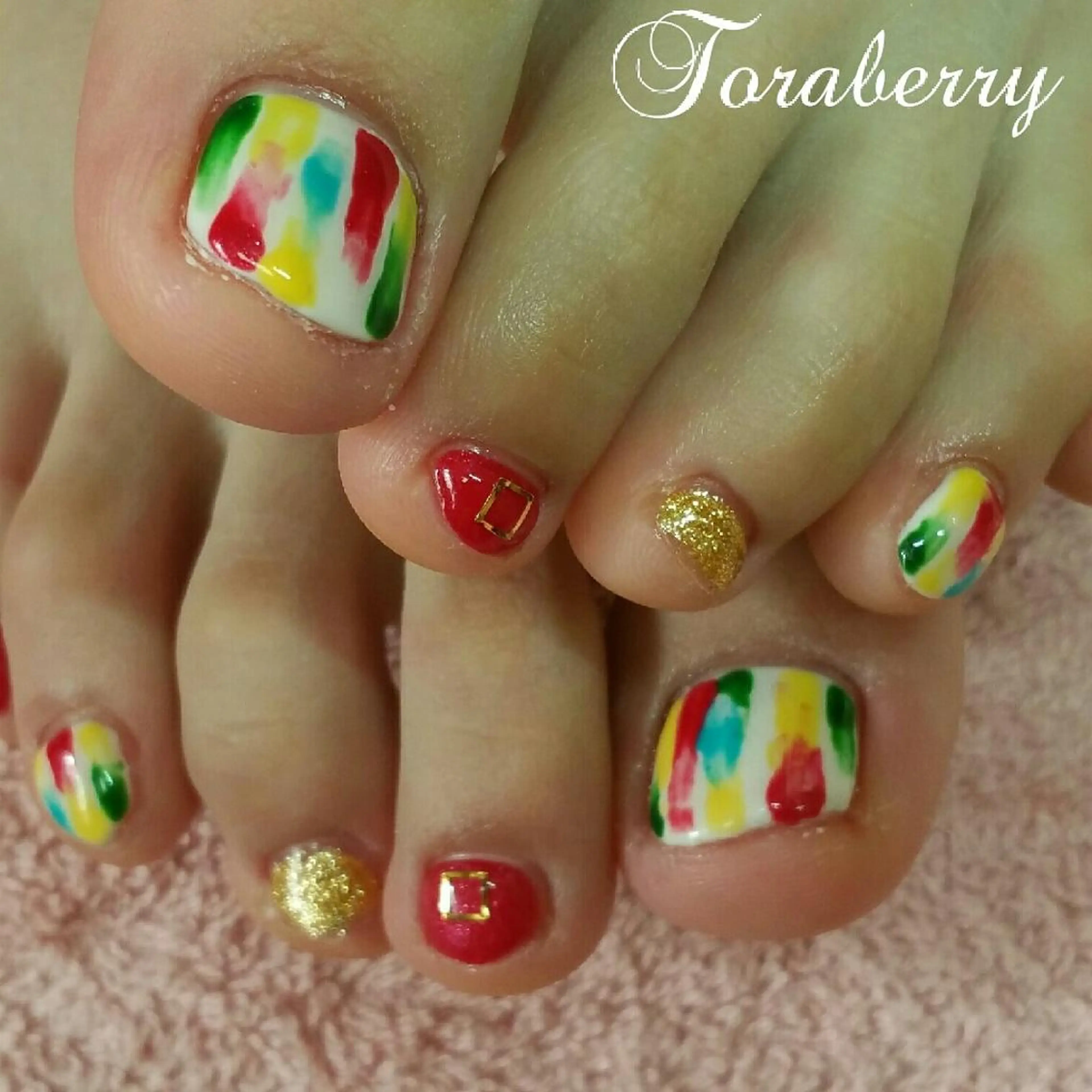 ネイル フットネイル ネイリスト なつみのネイルデザイン