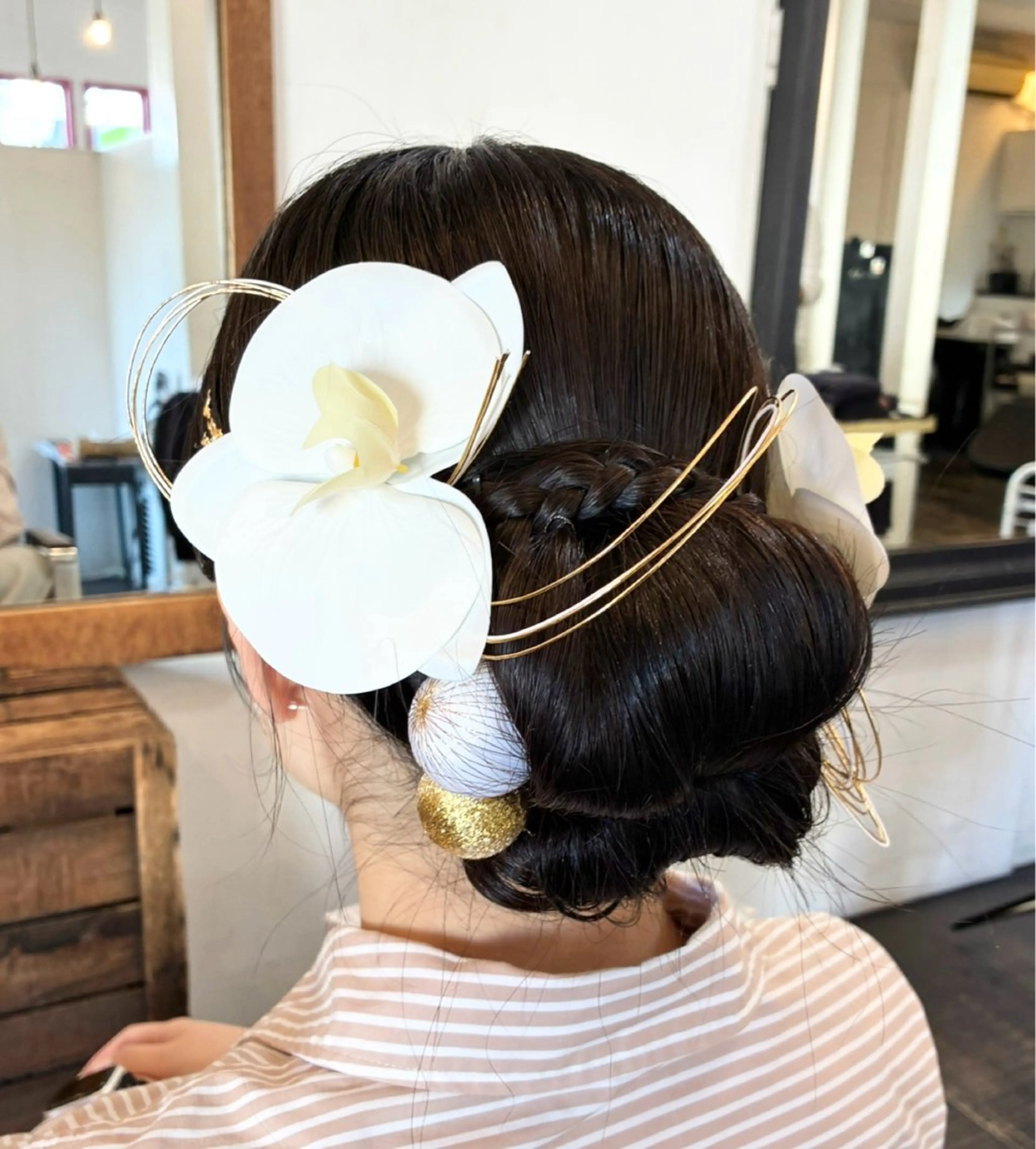 ヘアアレンジ ヘアセット 柔らかパーマ🐾 ストカール🌷川原のヘアスタイル