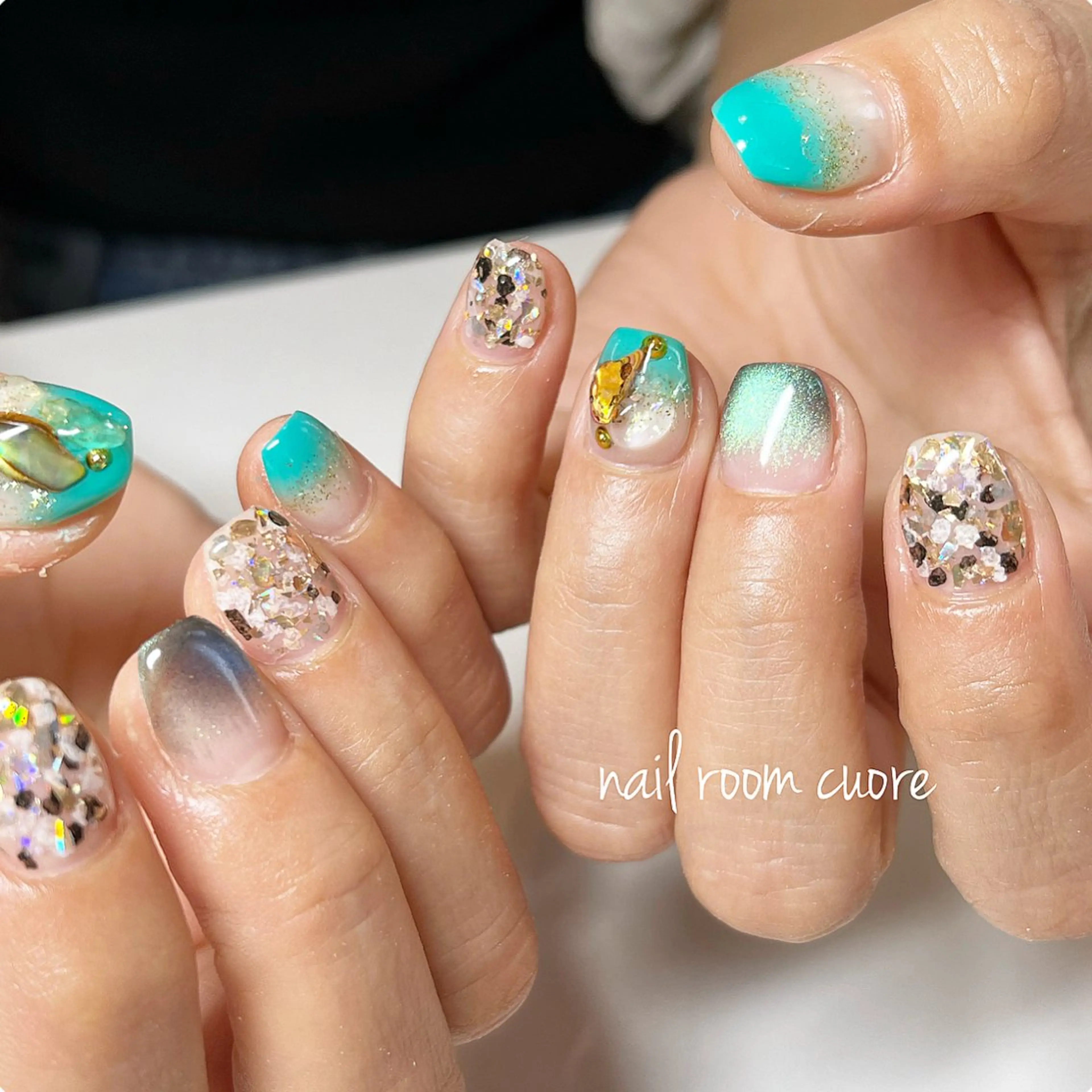 ネイル ハンドネイル nail room  cuore所属・松尾 典子のネイルデザイン