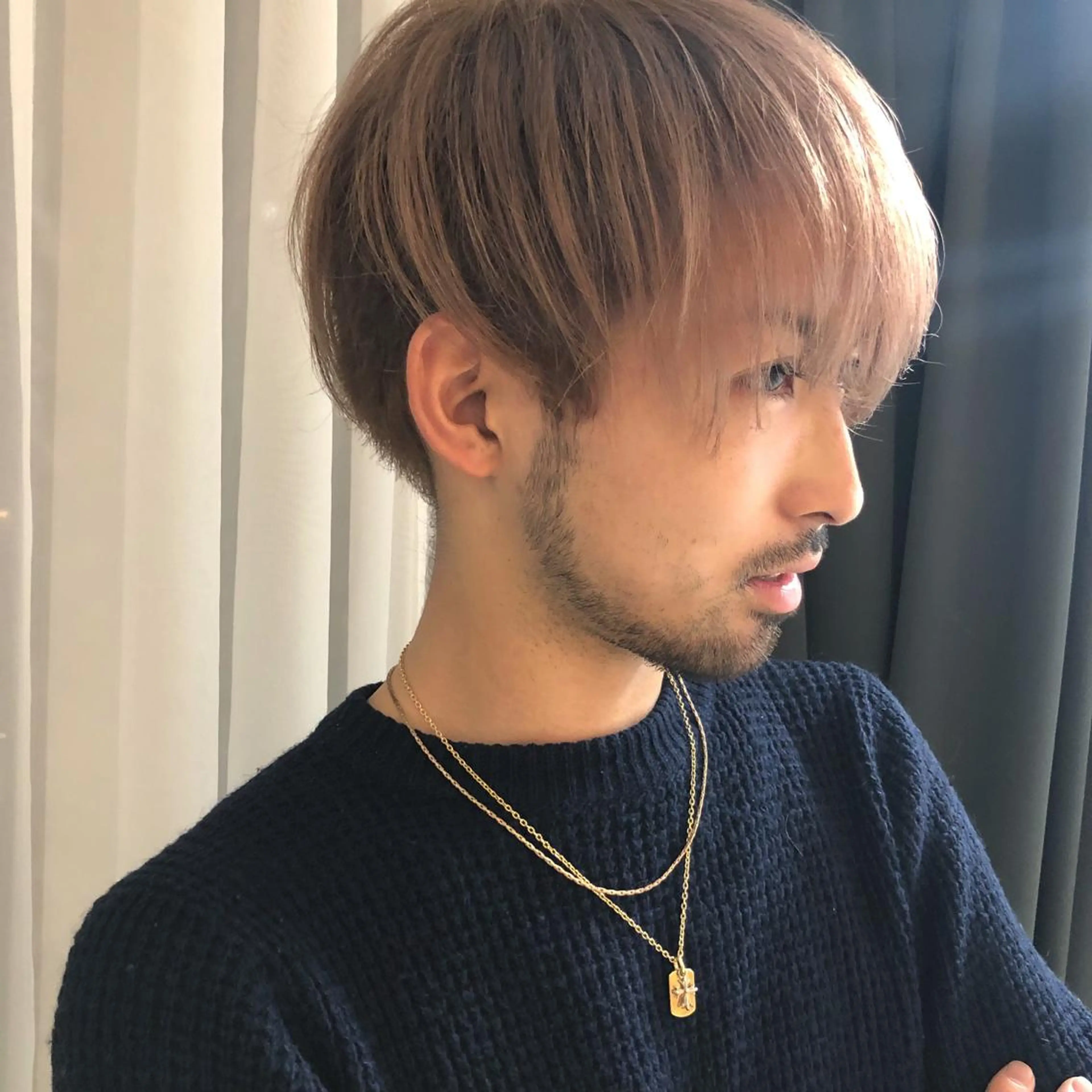 ショート カラー ベージュカラー ブリーチ ハイトーンカラー ORIKA 美容室のヘアスタイル