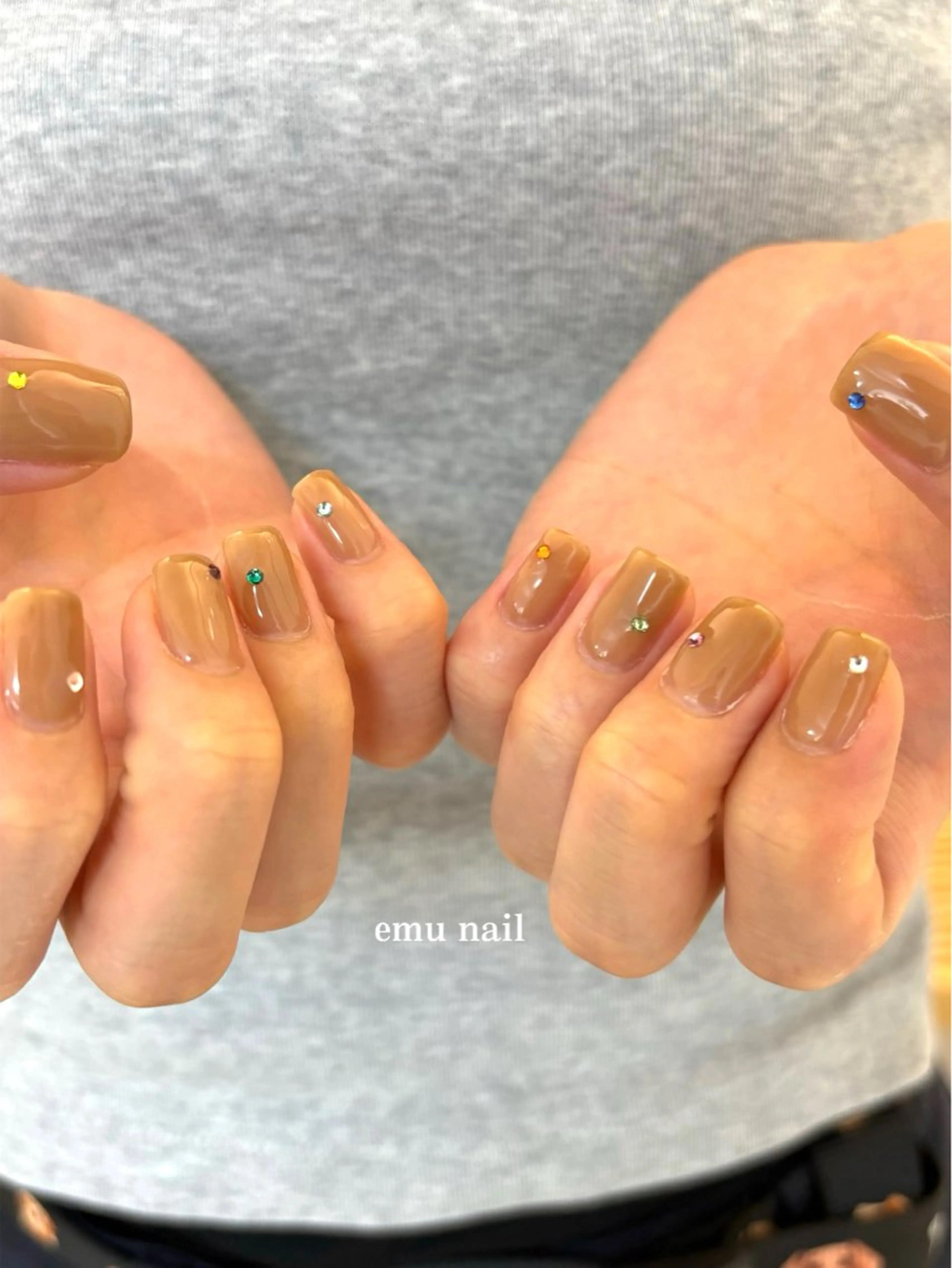 ネイル ハンドネイル emu nail yuのネイルデザイン