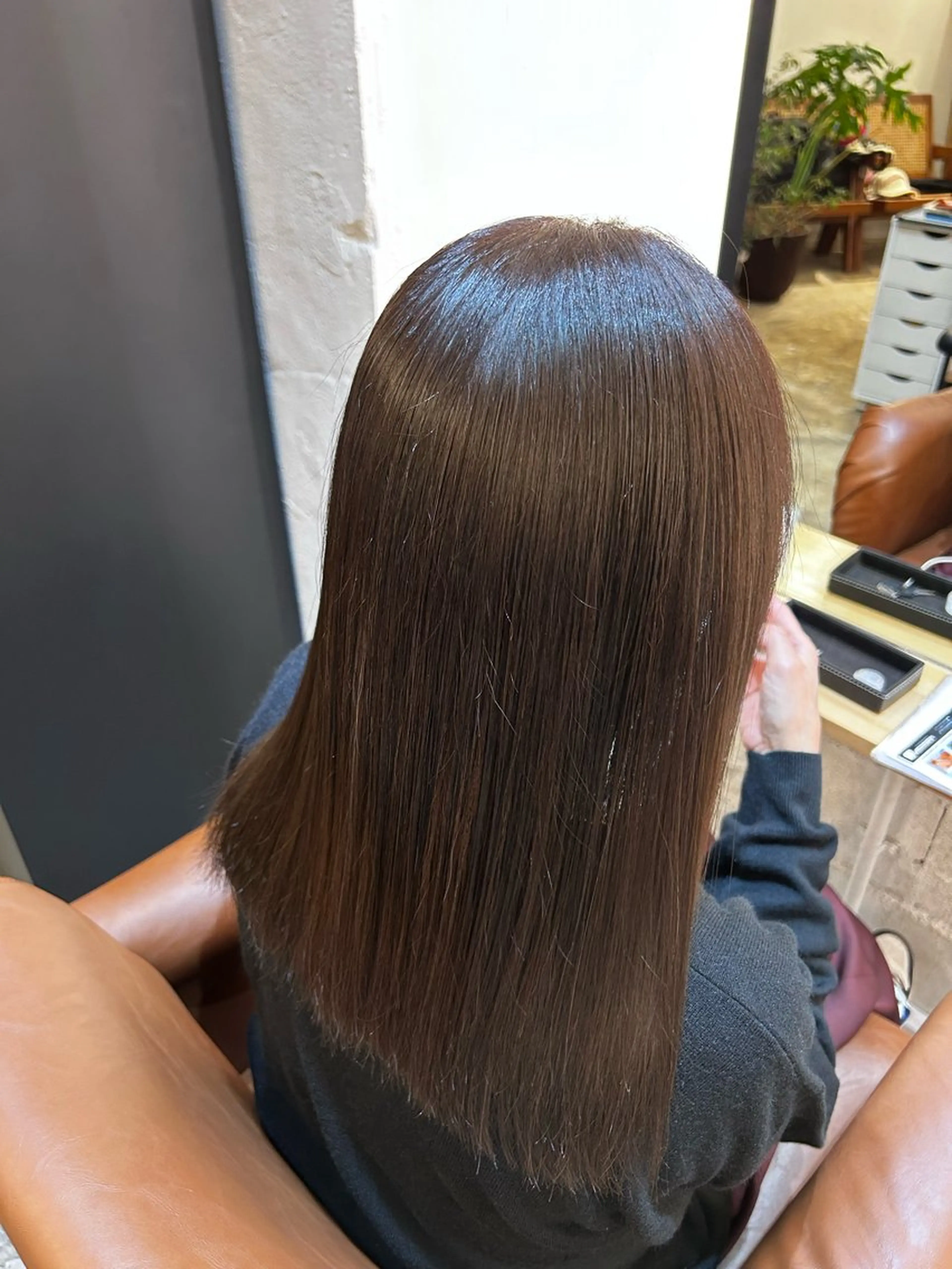 ロング カラー ヘアカラー AMBERGLEAM Hair&Cloth Yoga所属・Ryo☘縮毛矯正/ メンズ/ブリーチ/のヘアスタイル