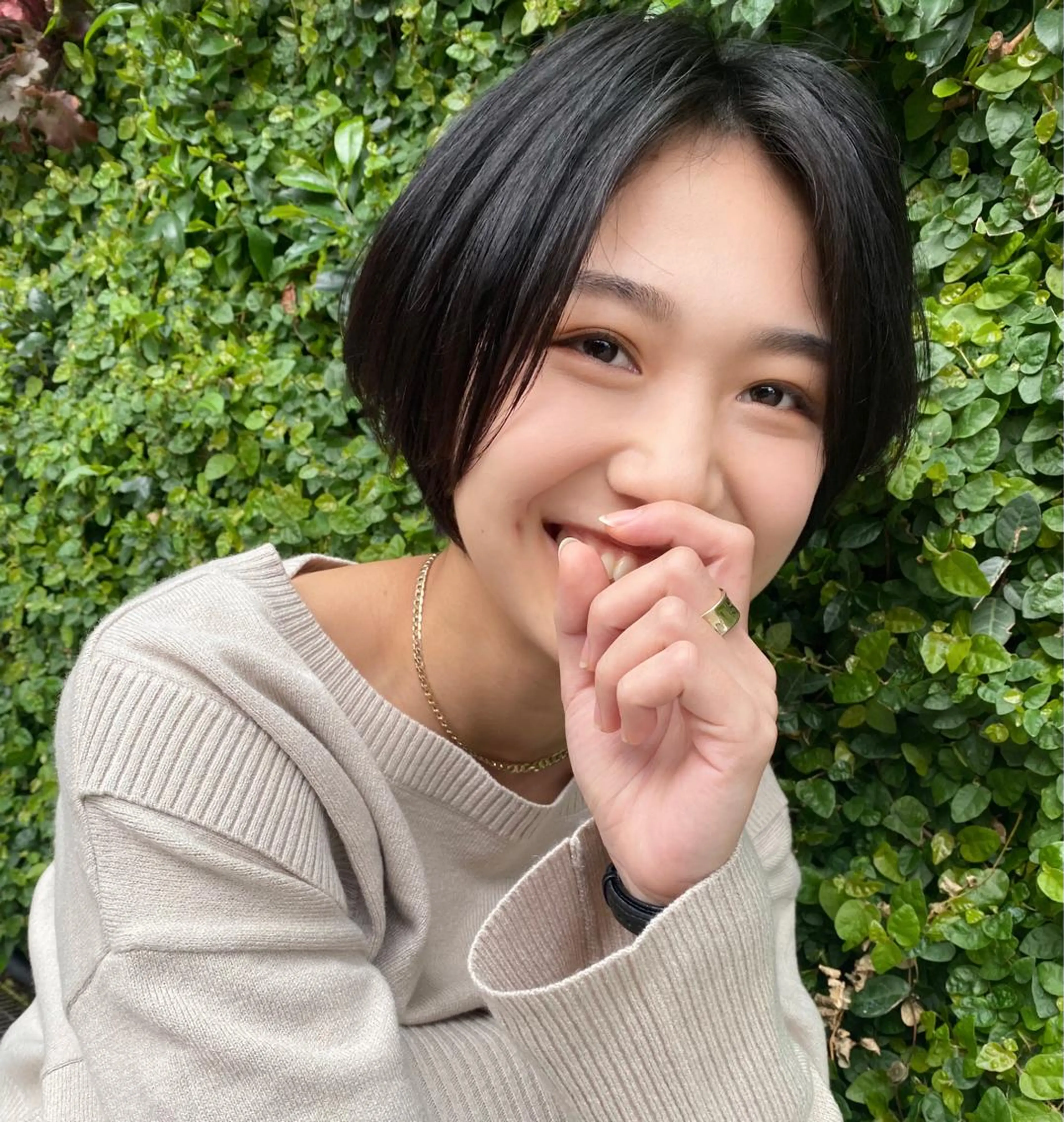 ショート カラー ミニーショート ショートヘア カット 山崎 雄太のヘアスタイル