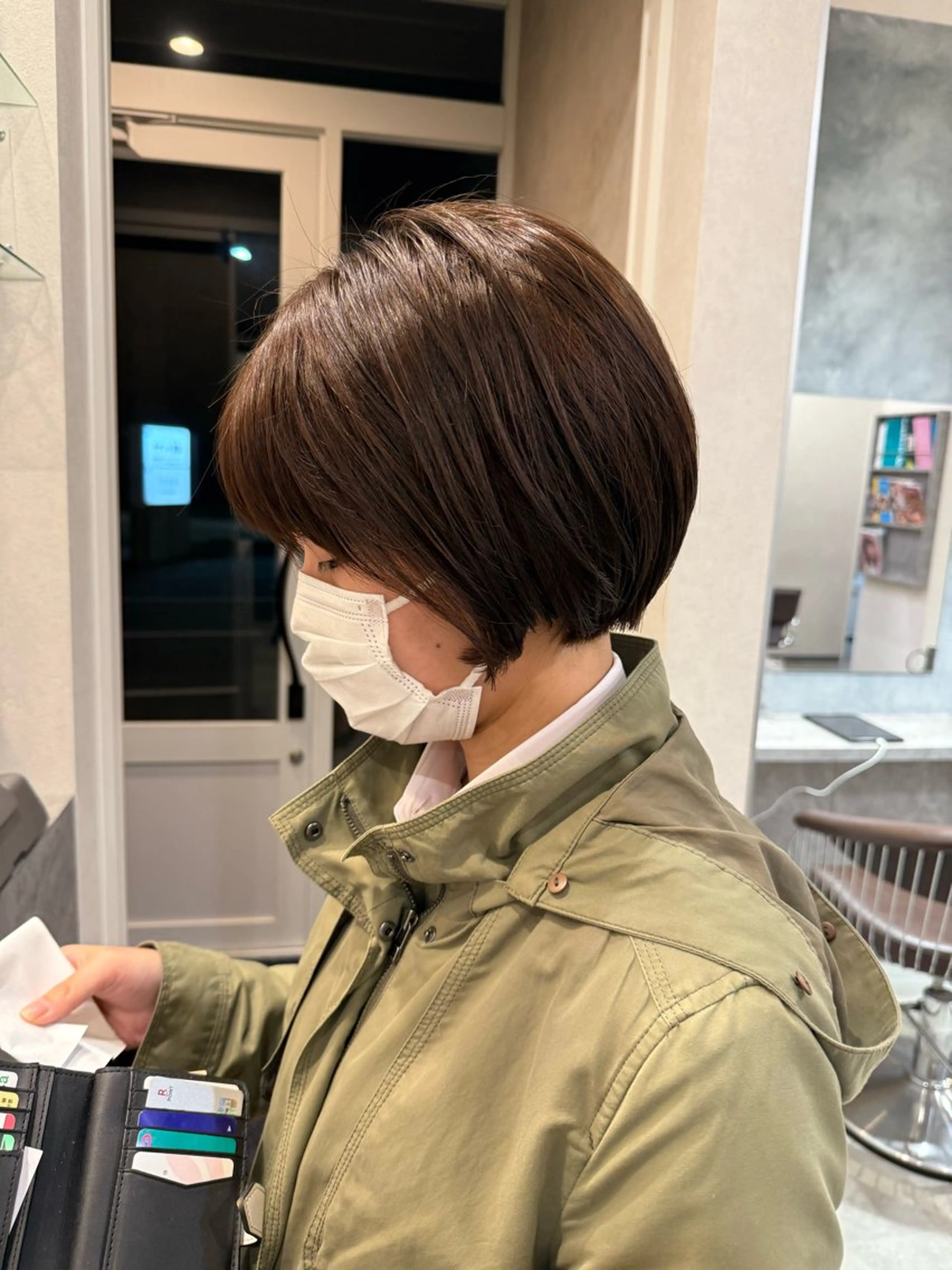 ショート 山元 くるみのヘアスタイル