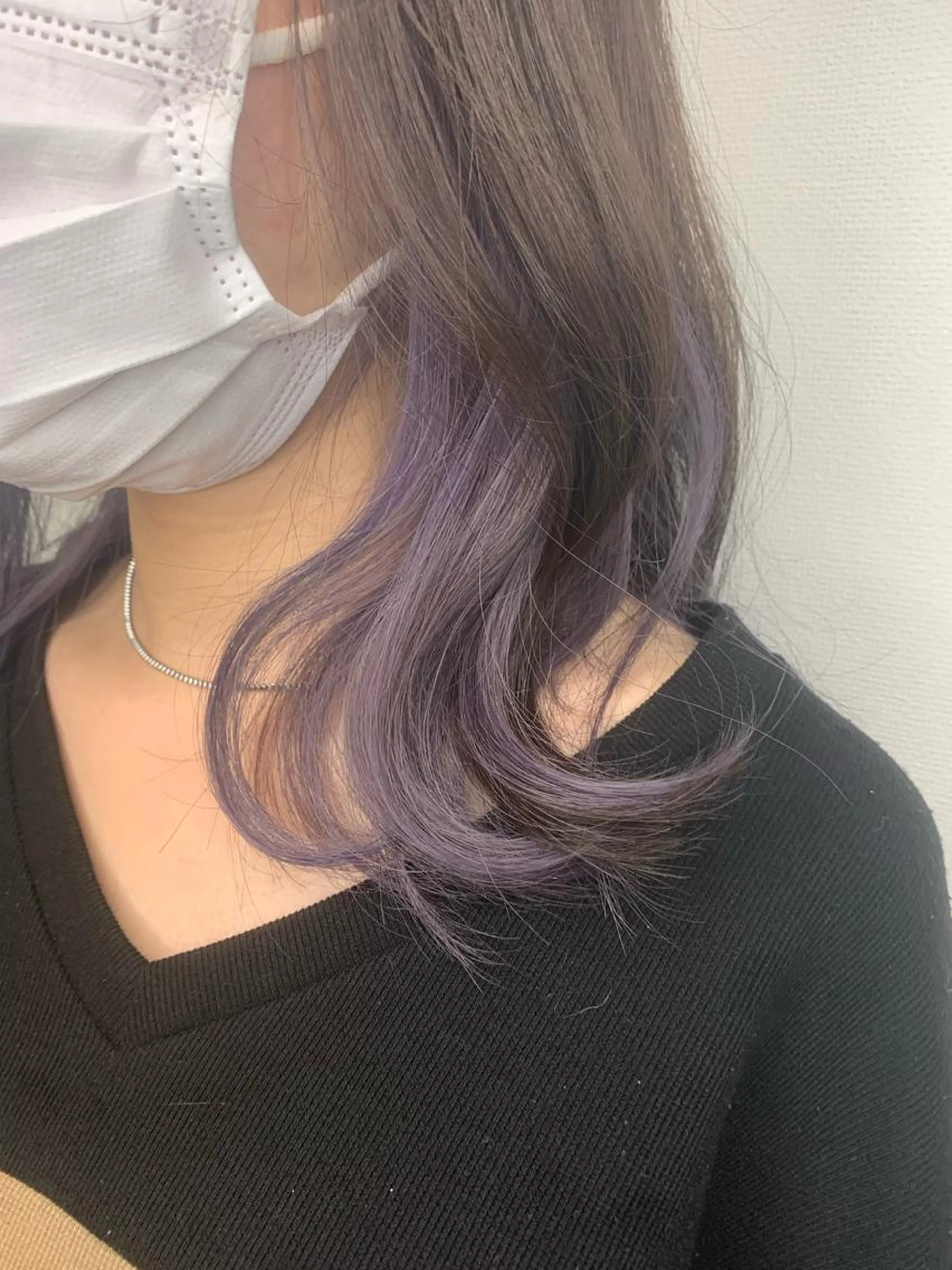 『ブリーチ👩🏼ワンカラー🌈』イヤリング・インナー・全体可能❗️(モデル) 8月24.27.28.29日予約可能！の写真
