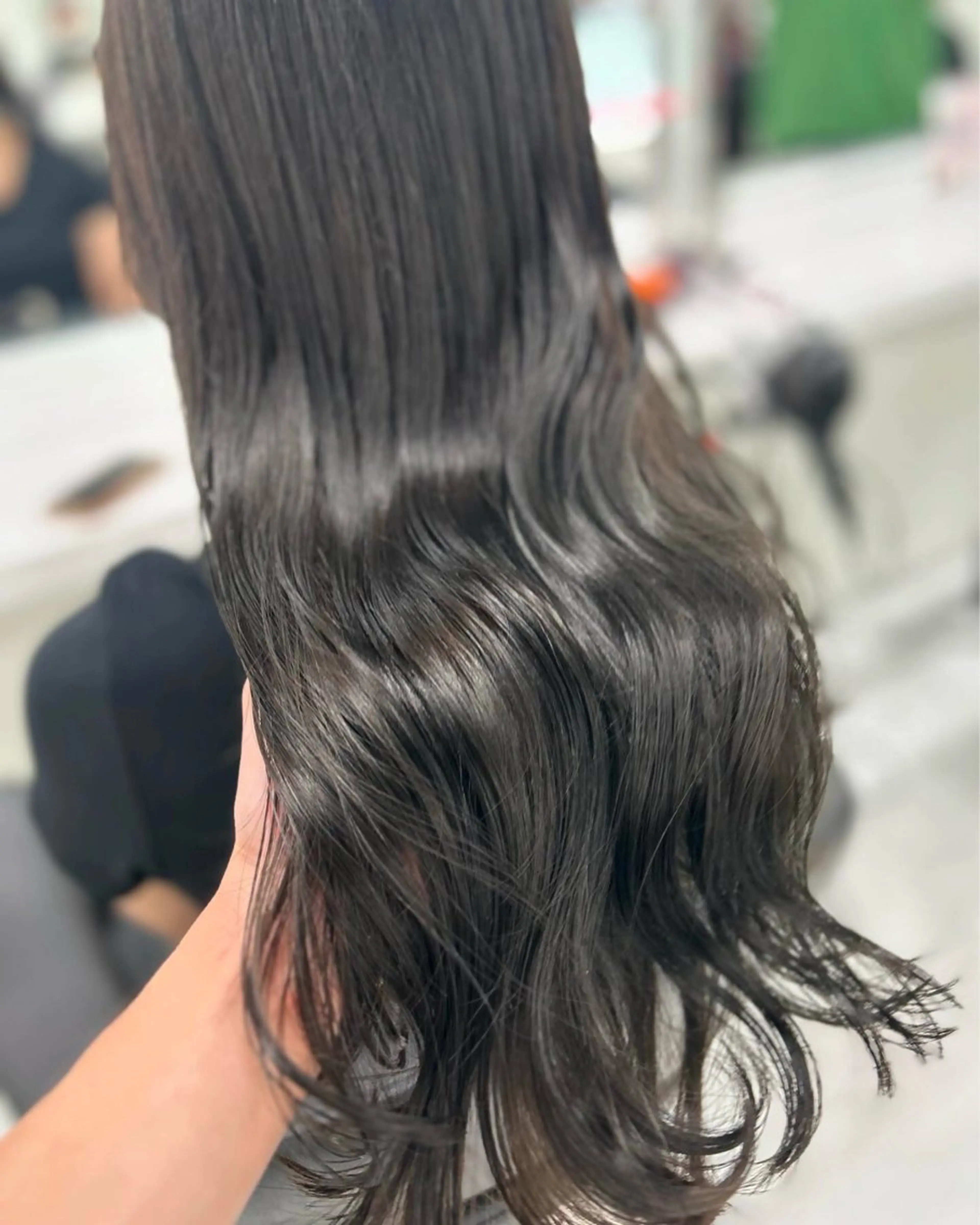 セミロング カラー ヘアカラー トリートメント ヘアセット 渋谷指名1位💖 カラーの達人❣️のヘアスタイル