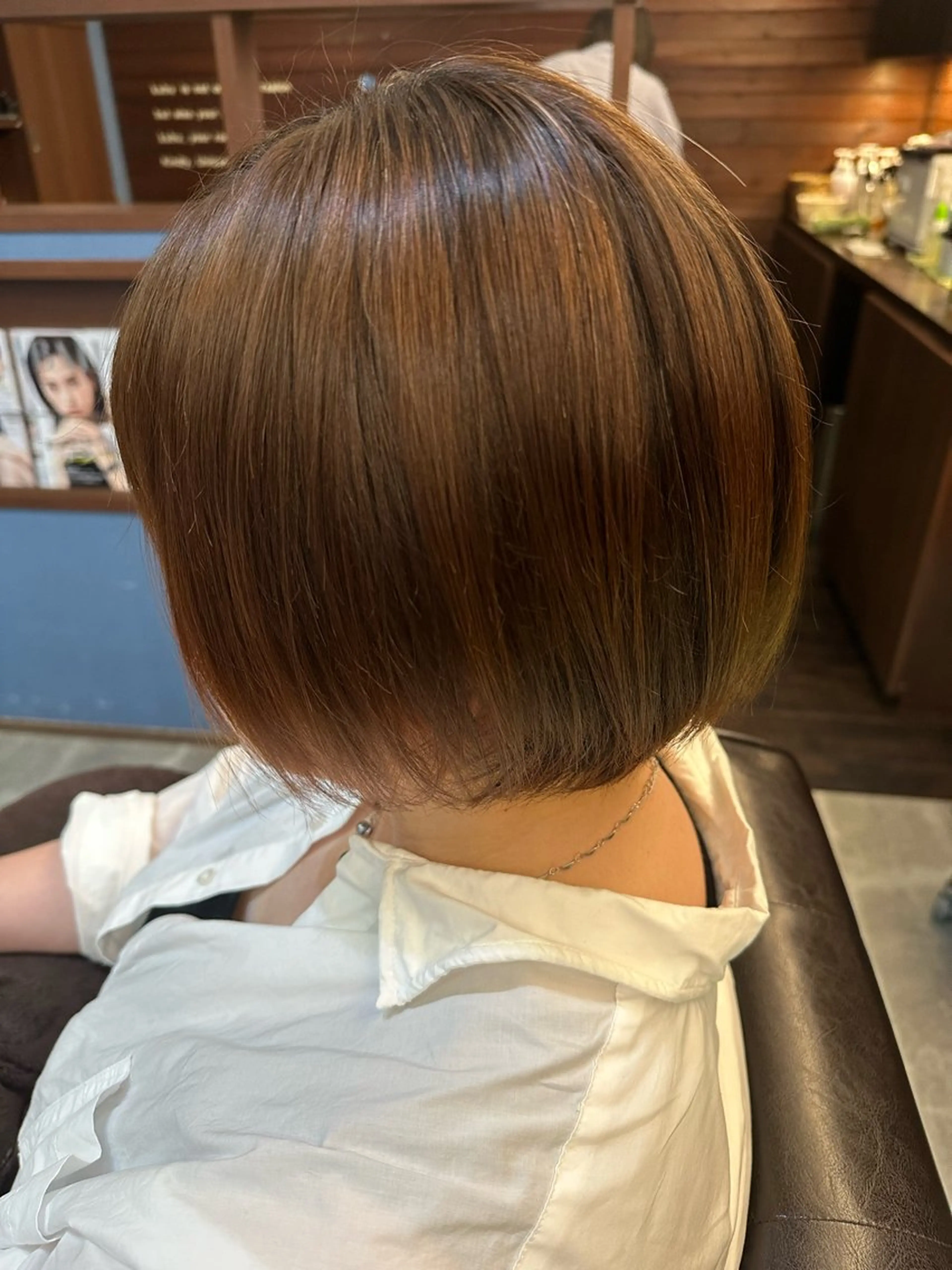 ミディアム 顔周りカット 🎀Kubu大橋 夏夢🎀のヘアスタイル