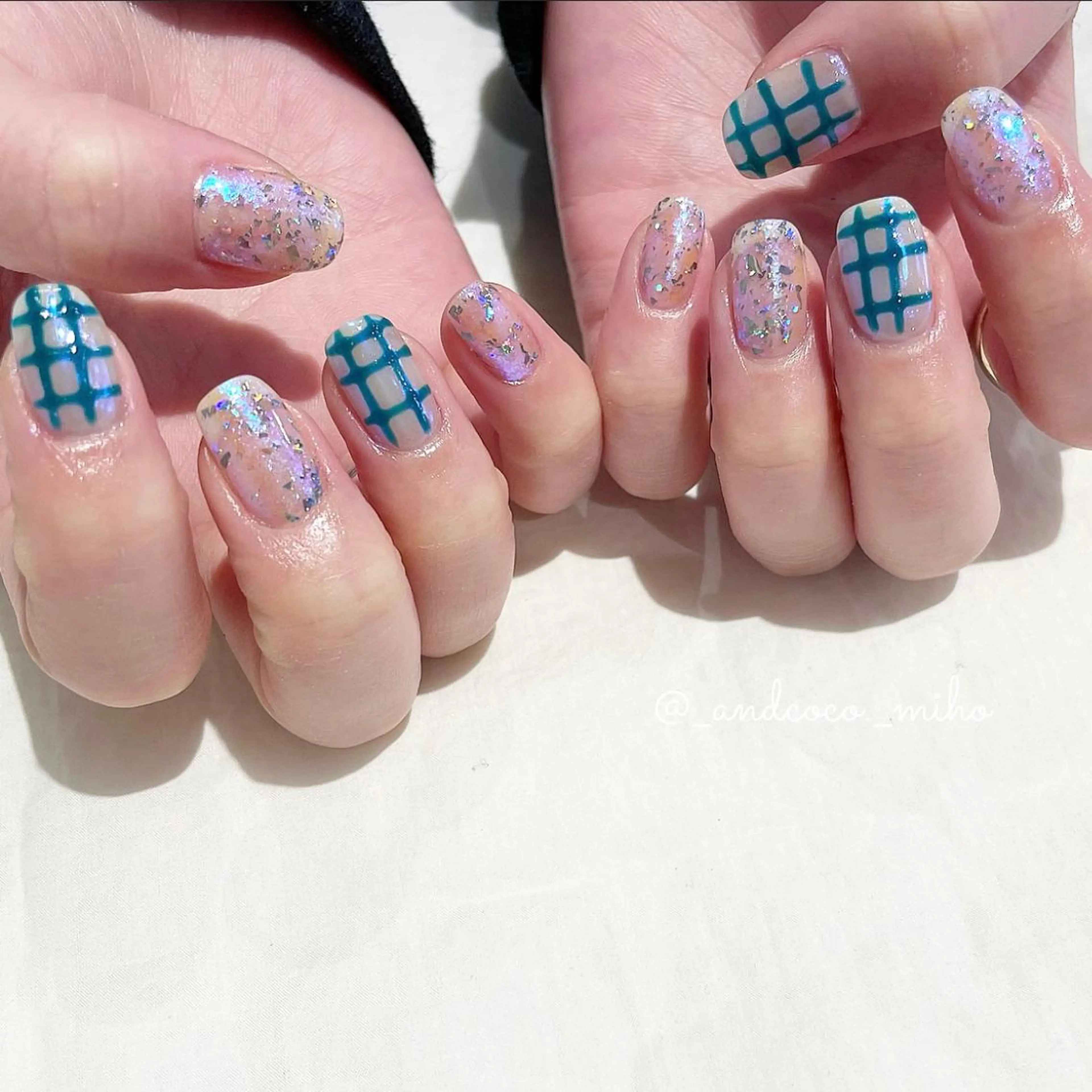 ネイル ハンドネイル And  & coco. eyelash & nail所属・Nailist〻 mihoのネイルデザイン