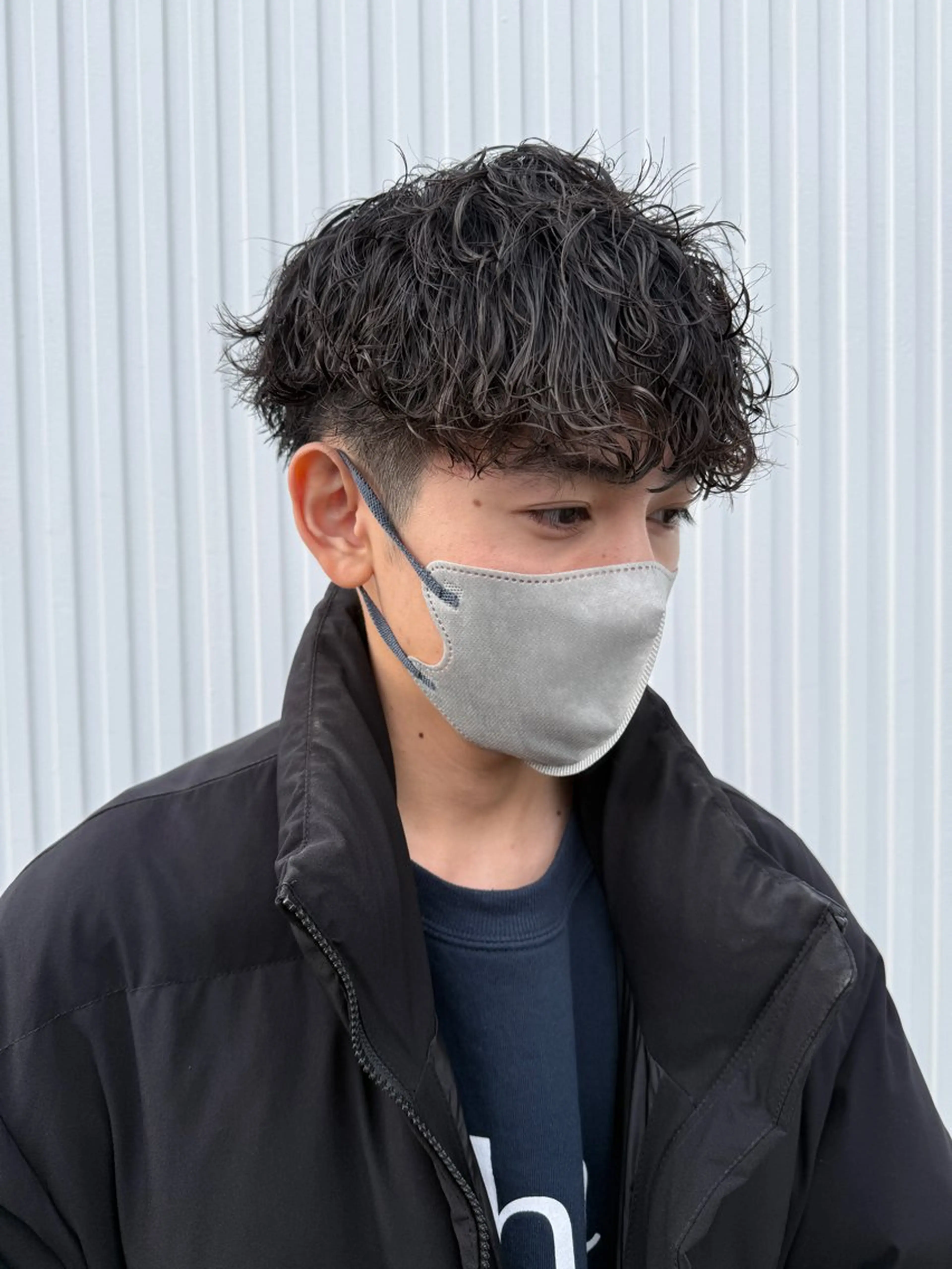 メンズ メンズパーマ 波巻きパーマ ボブ・レイヤー・縮毛 /内藤康太のヘアスタイル