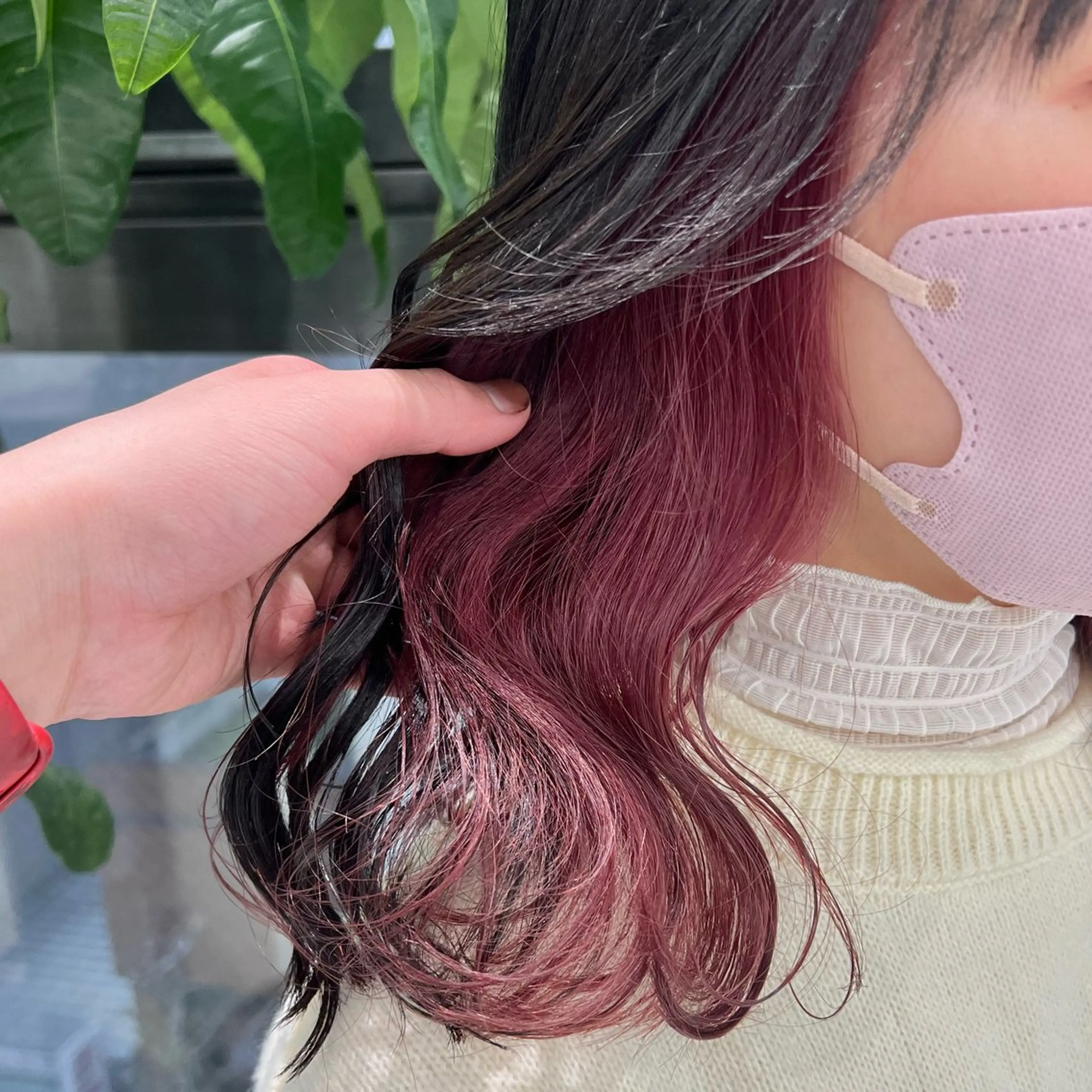 ミディアム カラー ヘアカラー トリートメント ヘッドスパ ヘアセット 韓国スタイル🇰🇷 トレンドレイヤー🪡のヘアスタイル