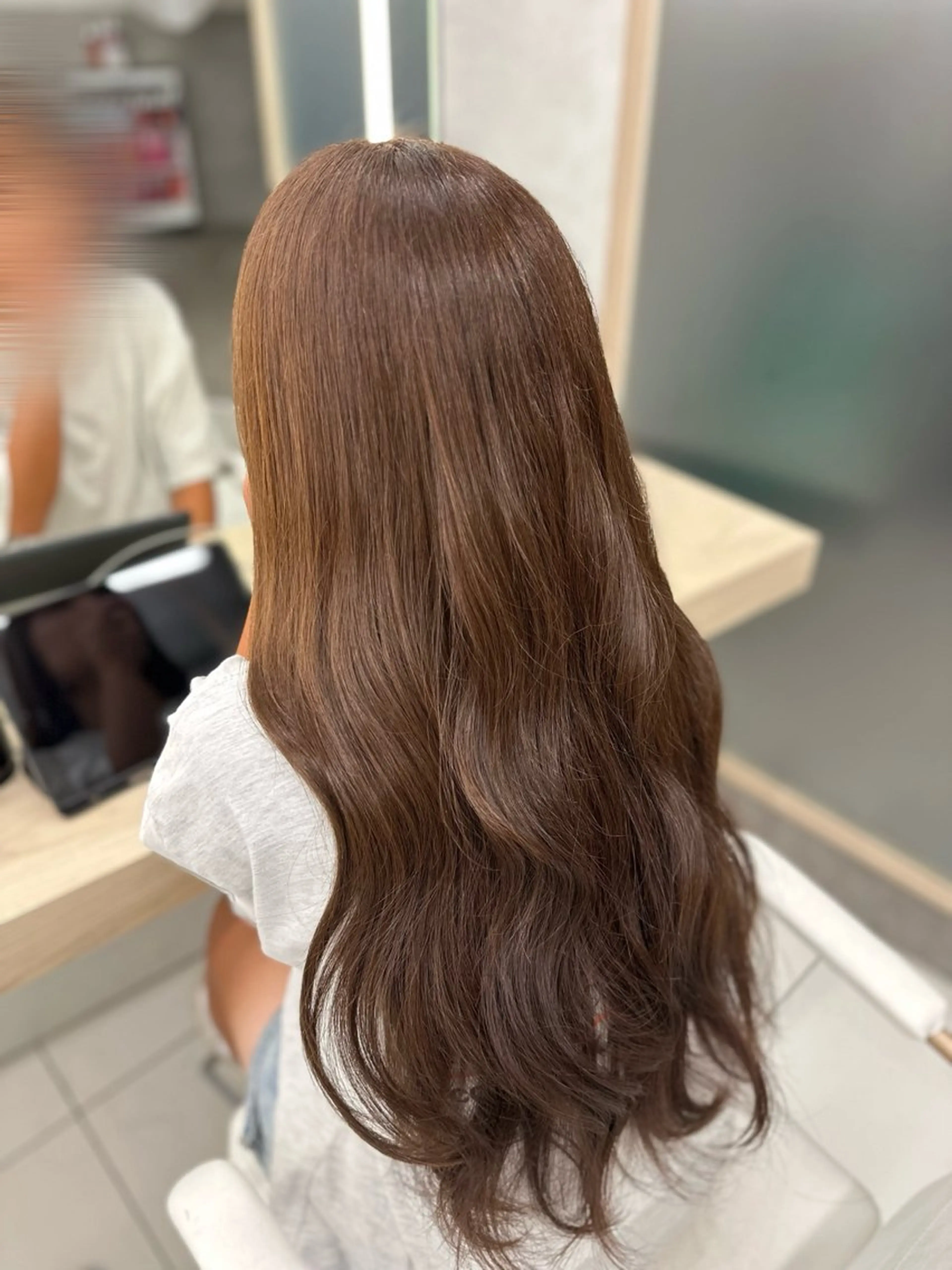 ロング カラー ベージュカラー ブリーチ ブラウンカラー ブラウンベージュ 透明感カラー ヘアカラー 透明感カラー/ゆな モデル募集中💫🎀のヘアスタイル