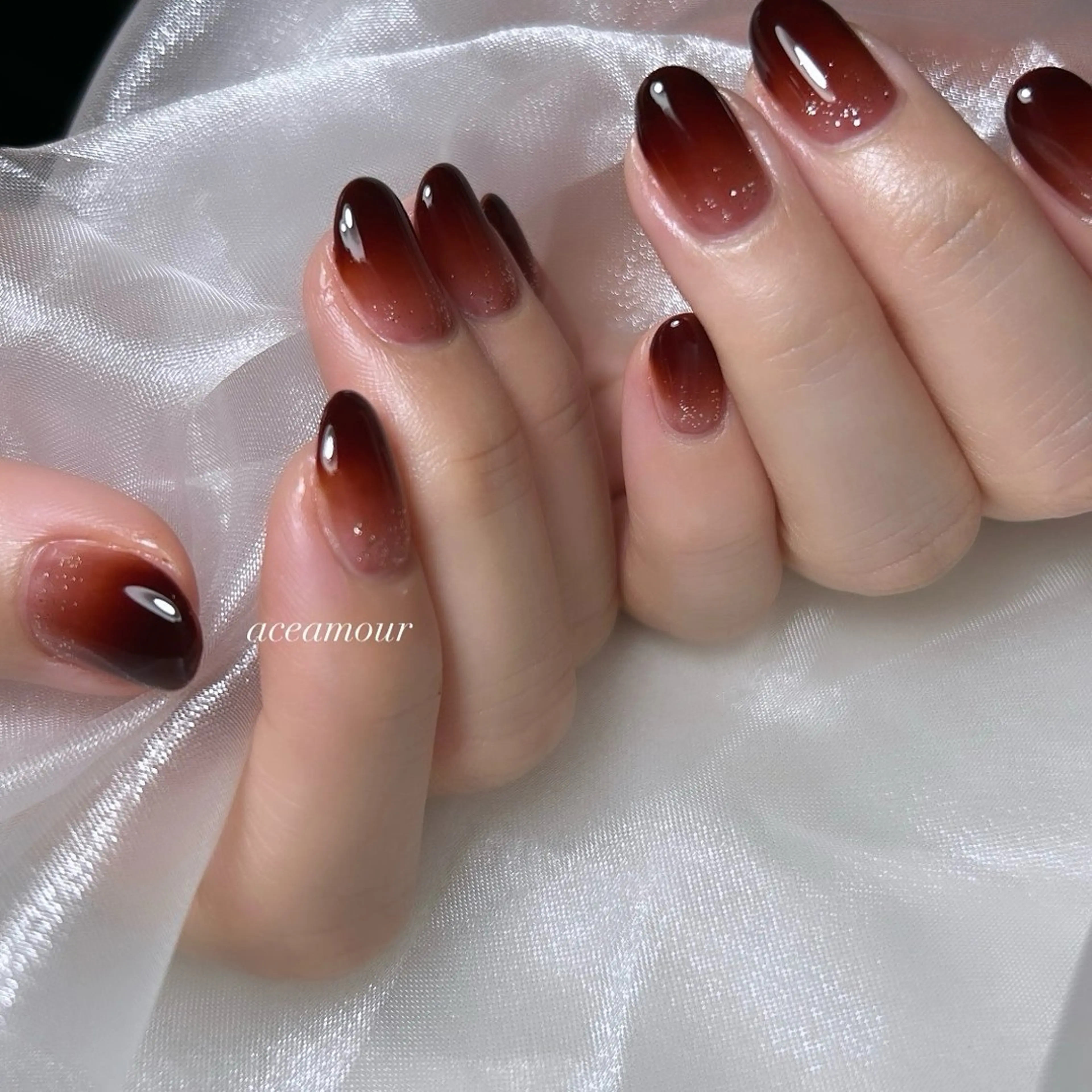 ネイル ラメ(グリッター) 持ち込み ネイル/耳つぼ /新ホワイトニングのネイルデザイン