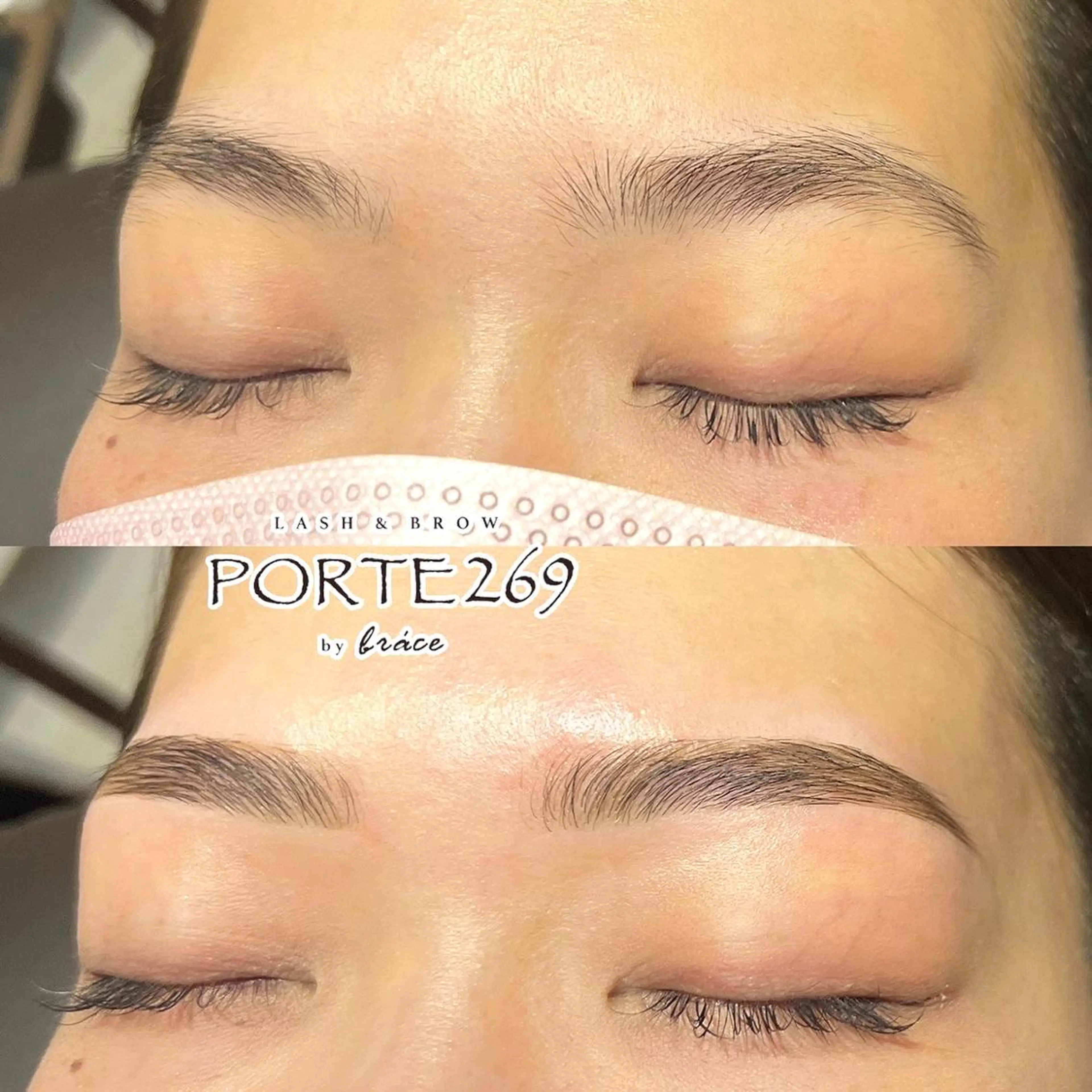 パーマ アイブロウ Lash&brow PORTE269あべの店所属・吉原 果帆のマツエク・マツパデザイン