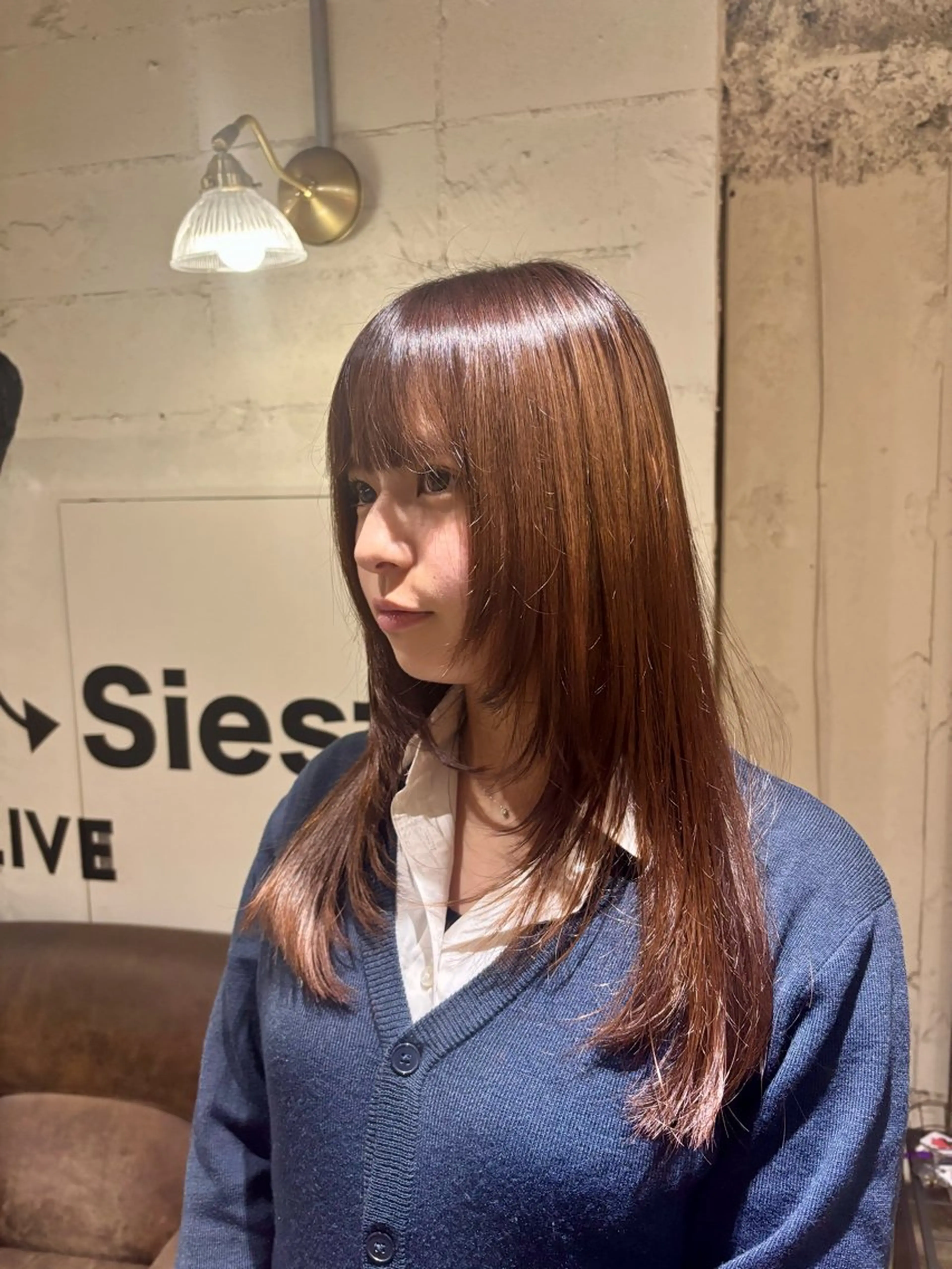 ロング レイヤーカット カット トリートメント 🍀うる艶カラー🍀 ayuのヘアスタイル