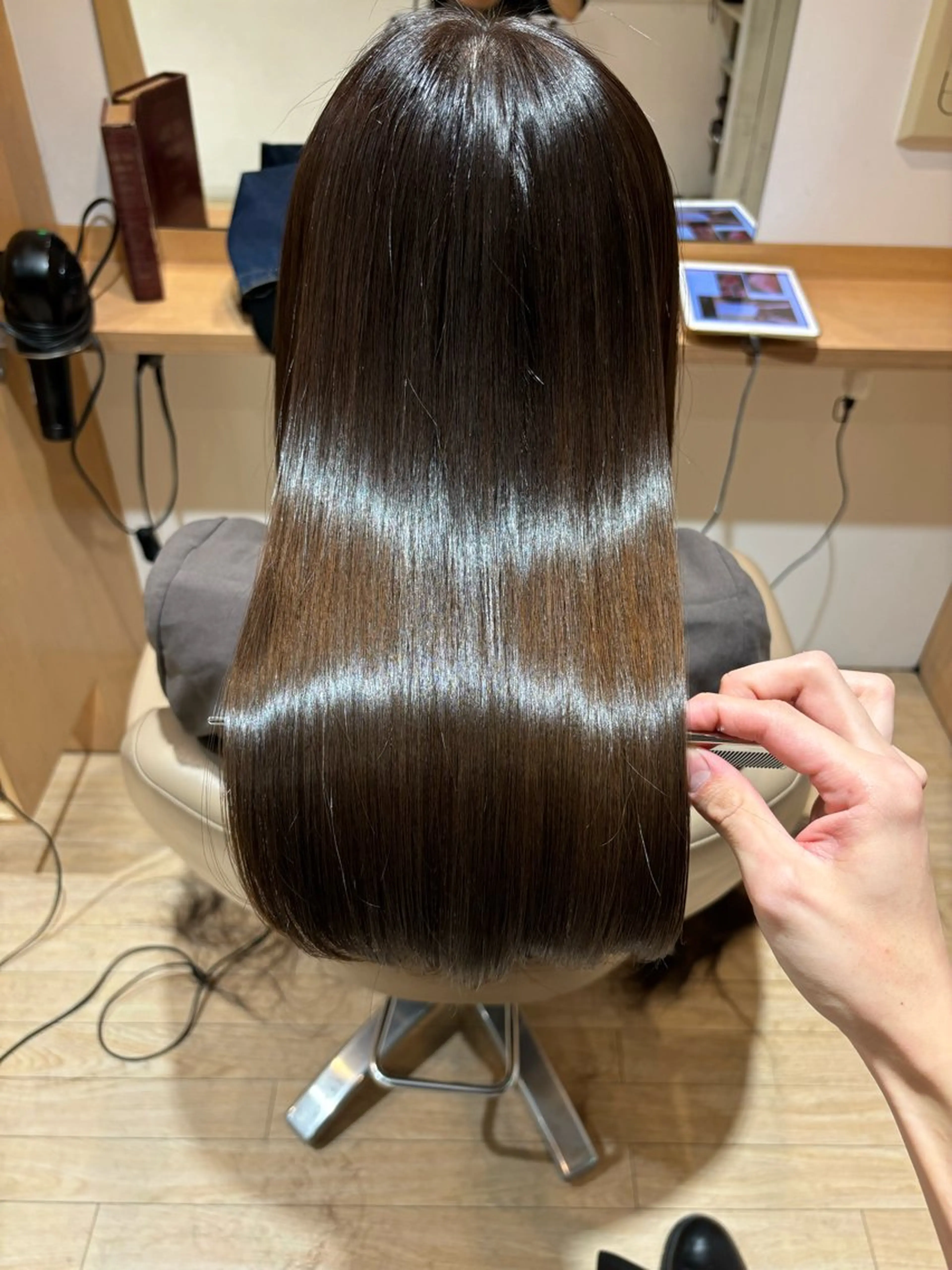 ロング カット ヘアカラー トリートメント [Amphi Tokyo]宮原のヘアスタイル