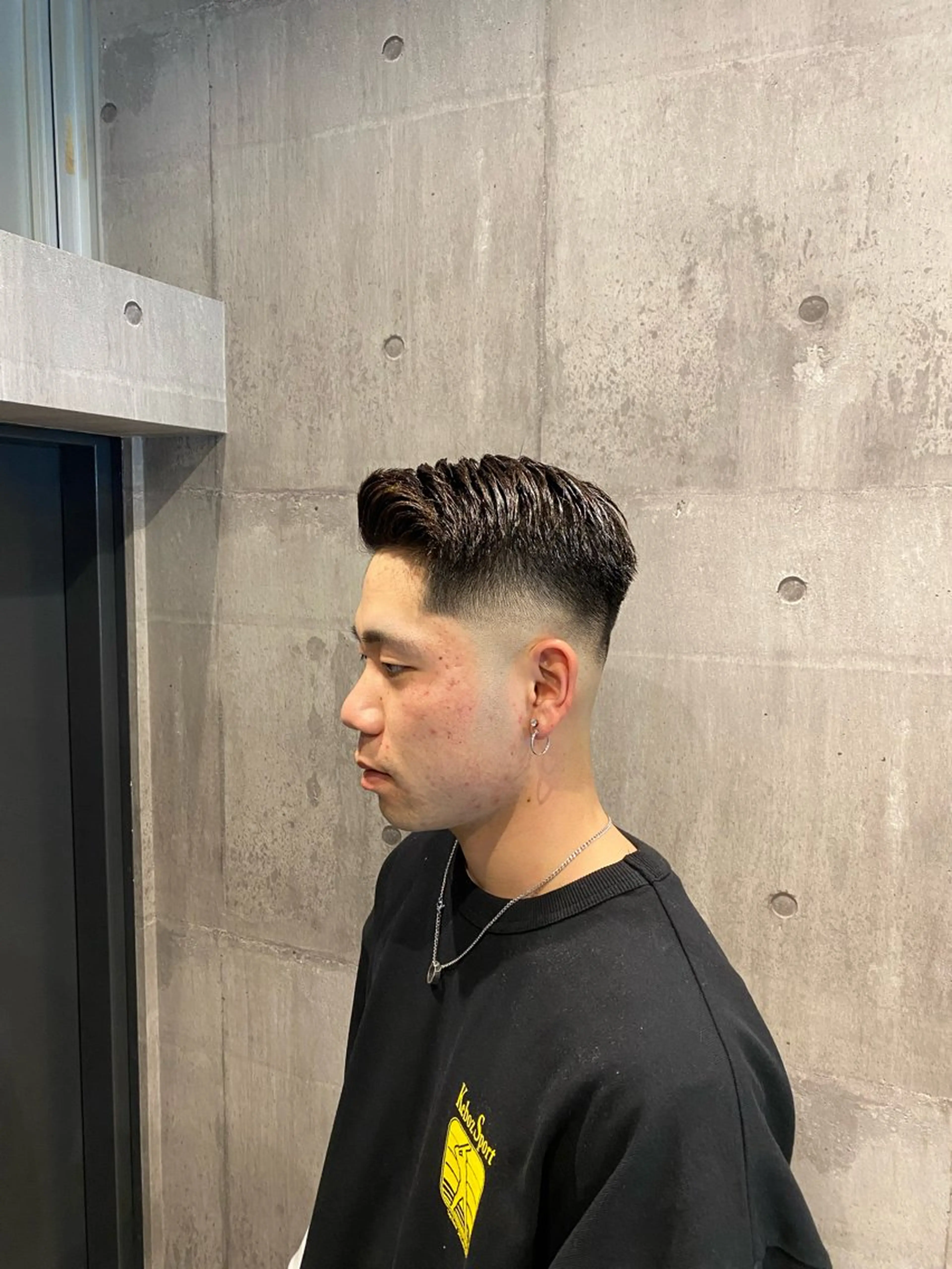 ショート メンズ 居原 凜太郎のヘアスタイル