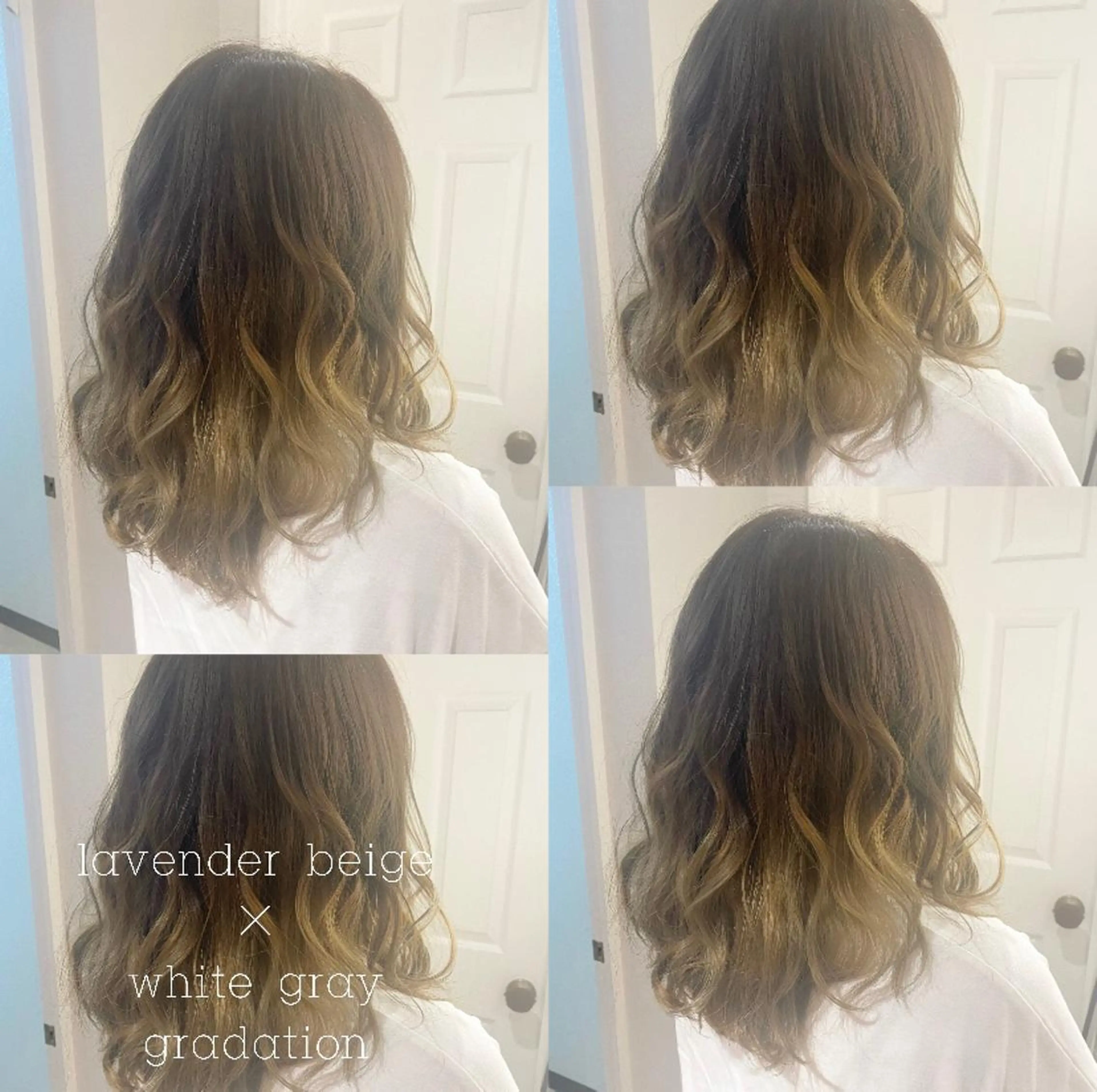 セミロング カラー パーマ ヘアアレンジ メンズ キッズ RIYA❤︎ Aujuaソムリエのヘアスタイル