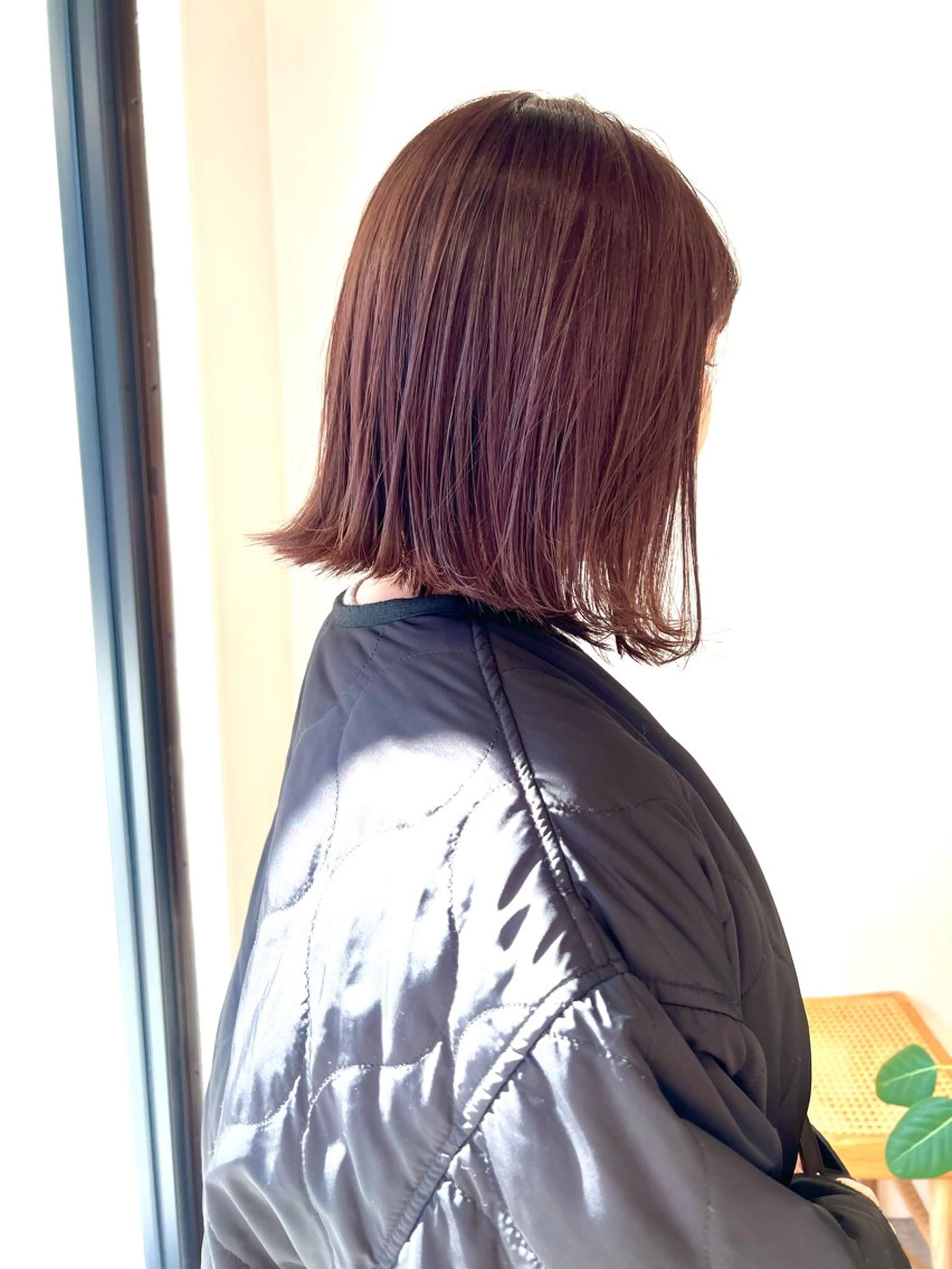 ショート カラー ボブ 髪質改善 似合わせカット レイヤー:透けカラー :髪質改善🌼✨のヘアスタイル