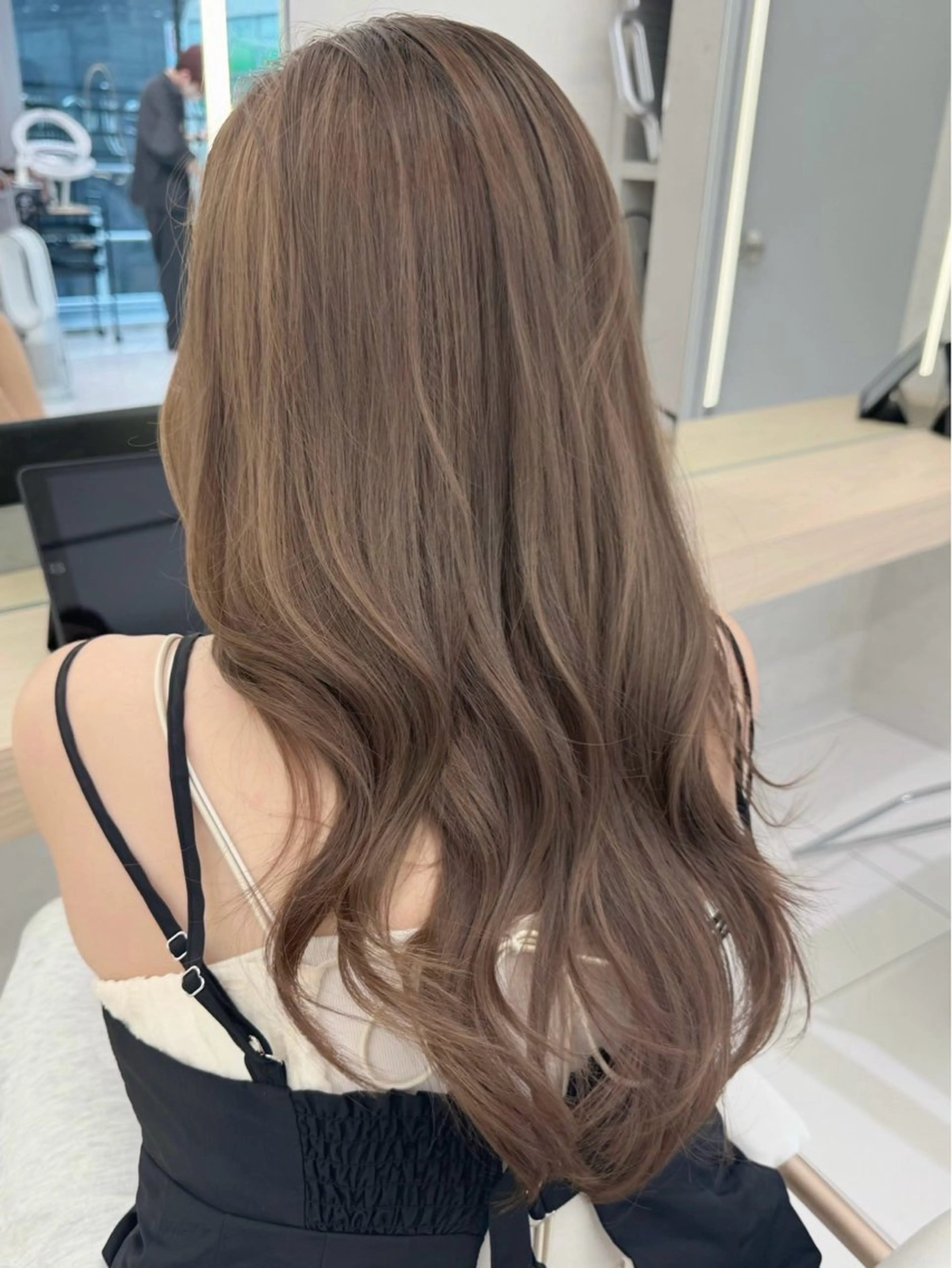 ロング ヘアカラー トリートメント 🫧透明感・透け感 color/RYUのヘアスタイル