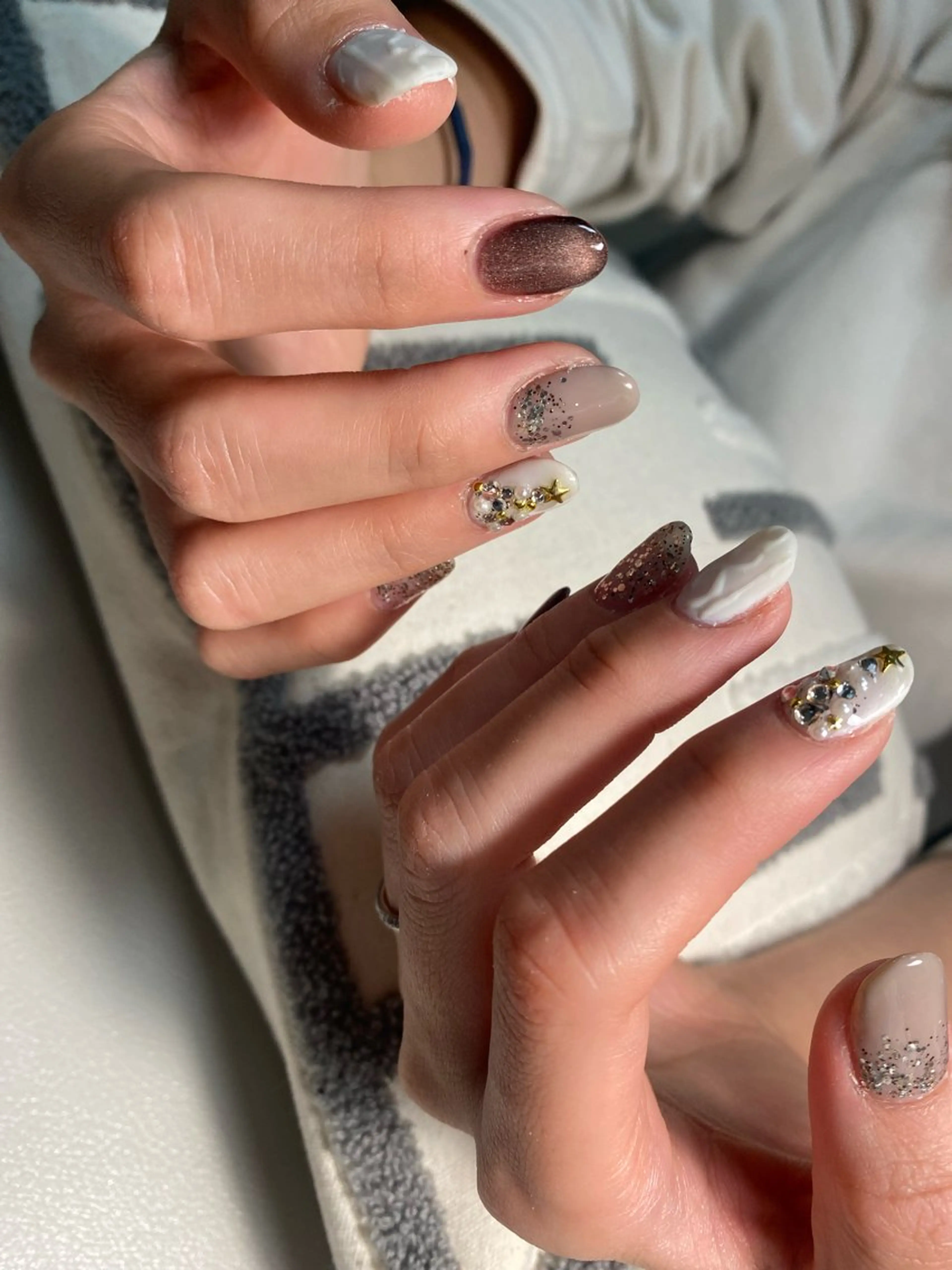 ネイル 冬ネイル クリスマス 住宅街のねいる屋さん R.G  NAILのネイルデザイン