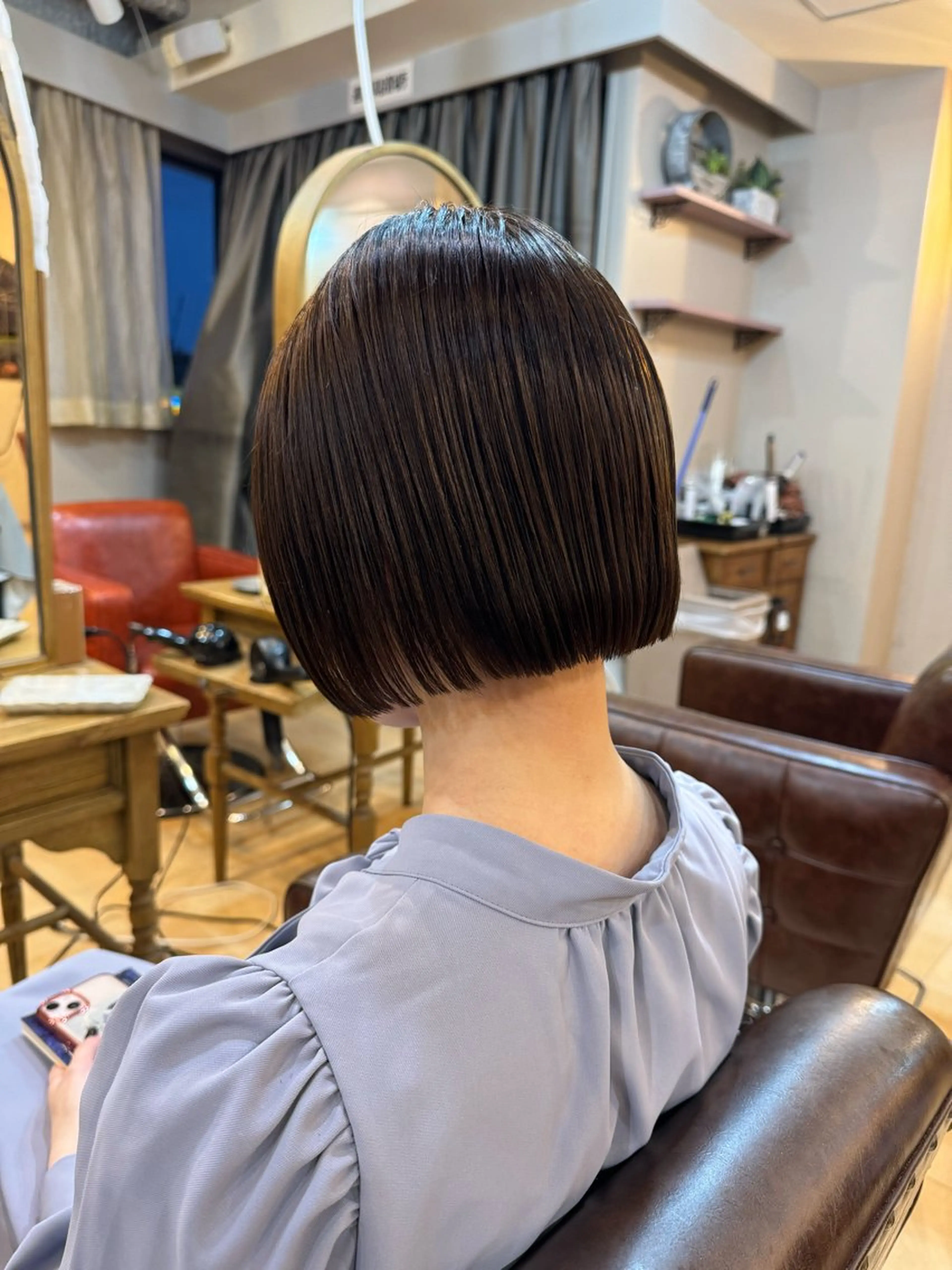 ショート 【全席個室】 髪質改善のケンタのヘアスタイル