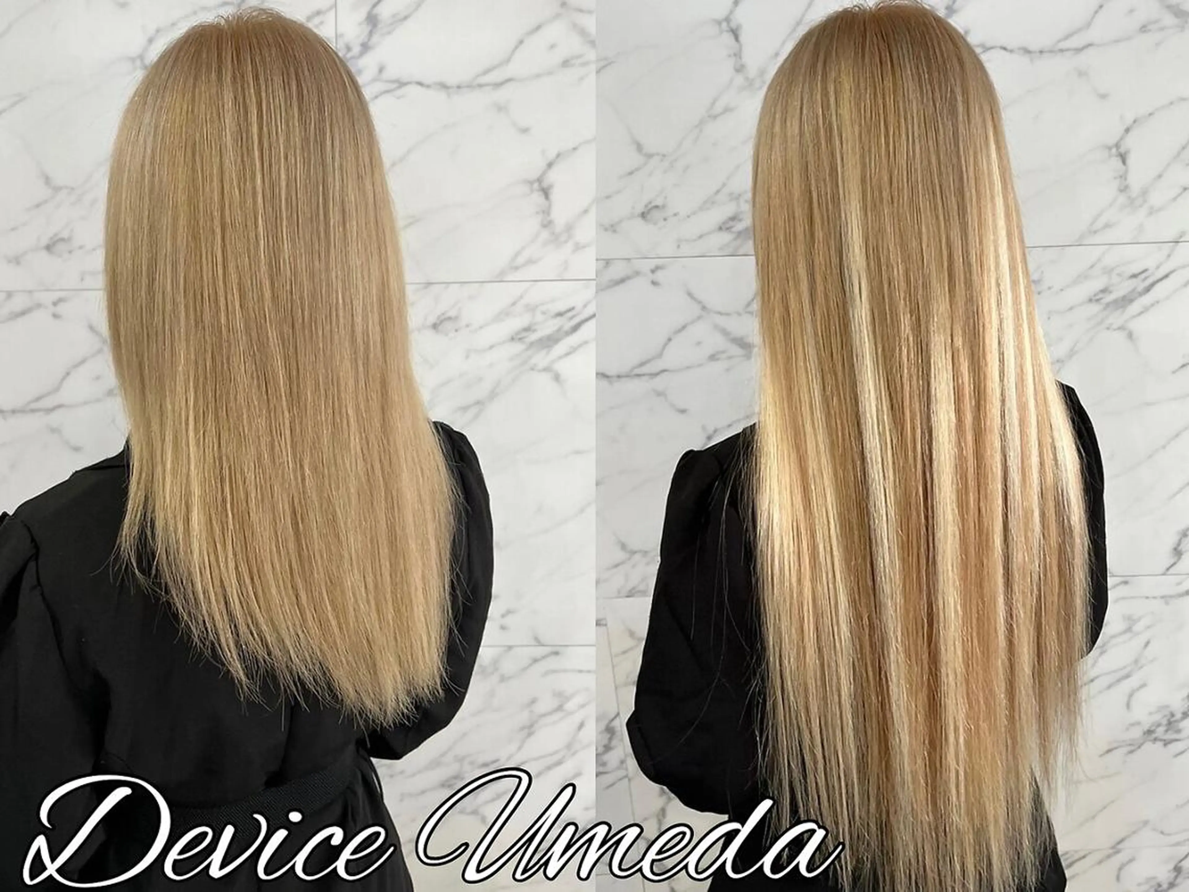 ロング カラー ヘアアレンジ エクステ地域最安値★ Device梅田のヘアスタイル
