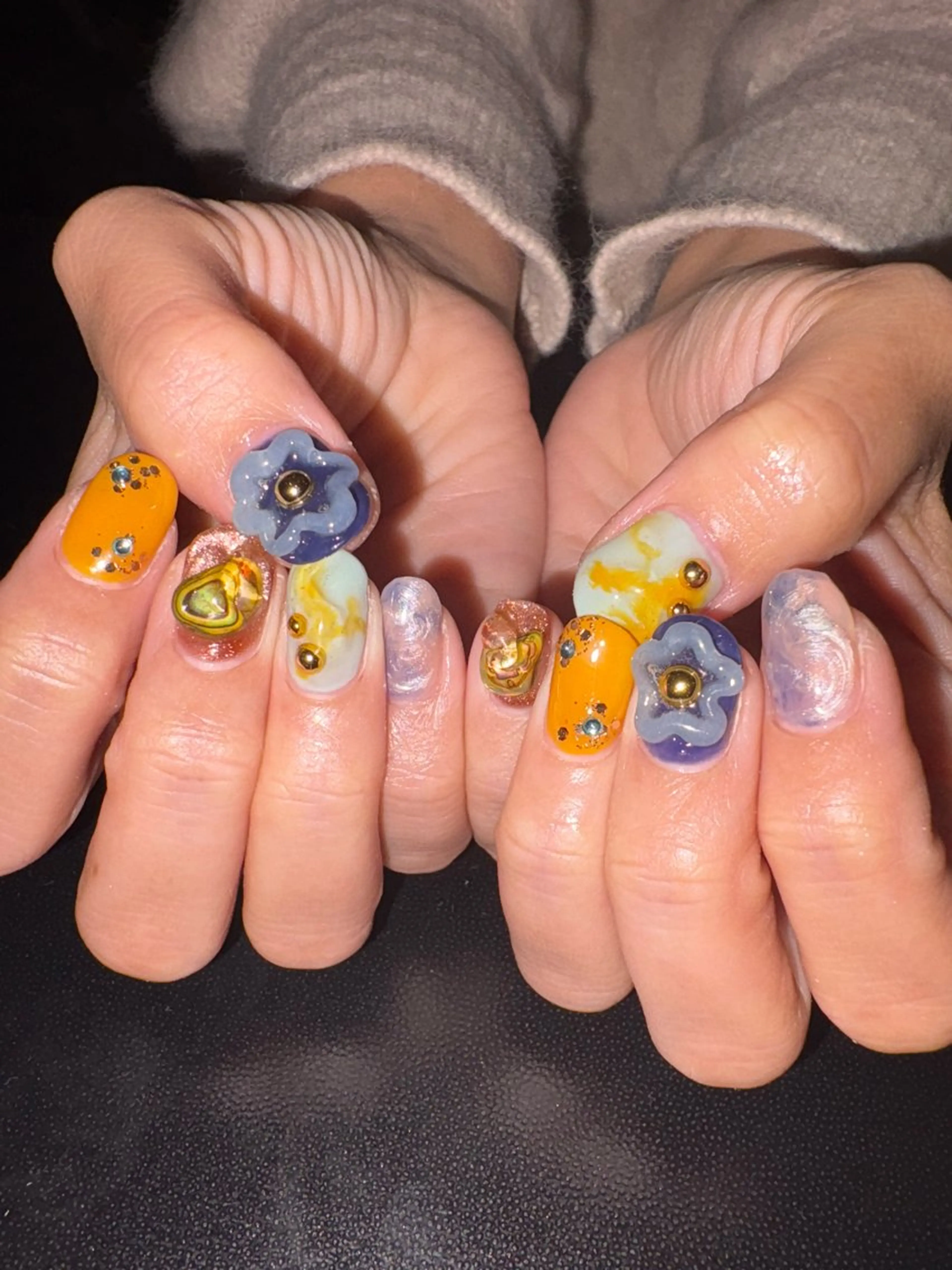 ネイル 佐々木 優衣のネイルデザイン