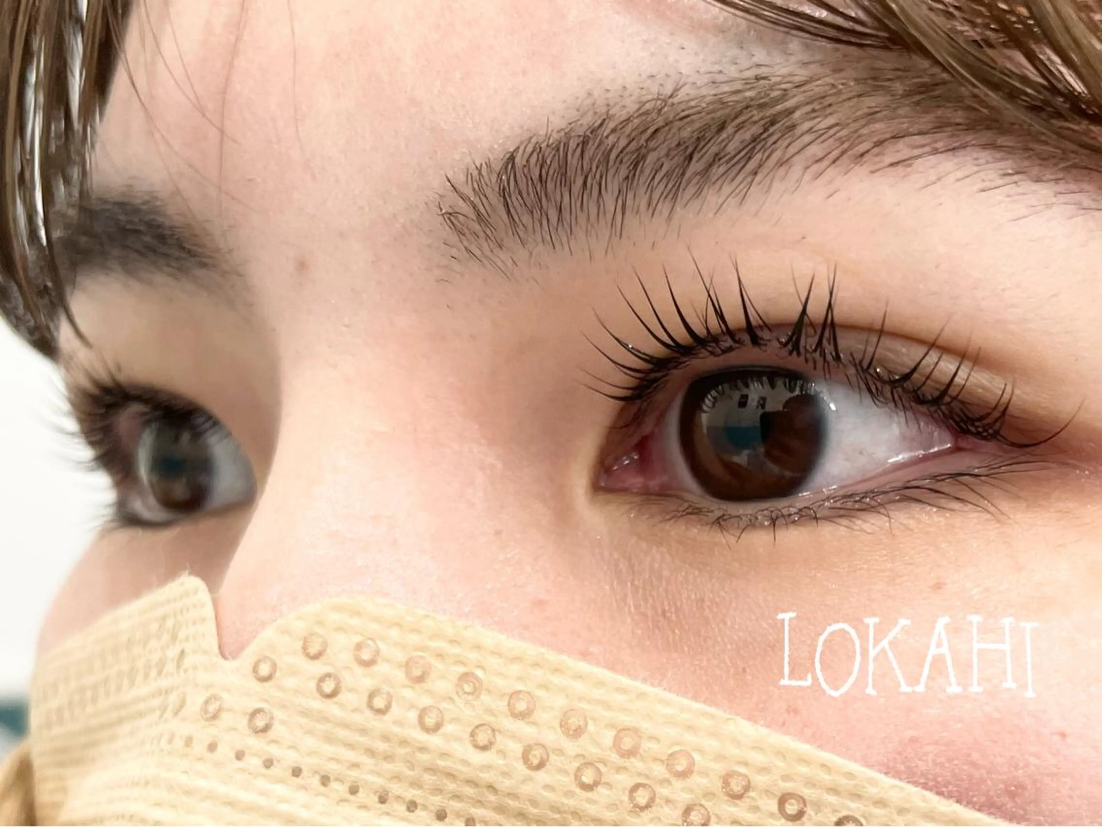 マツエク・マツパ パリジェンヌラッシュリフト LOKAHI 矢原のマツエク・マツパデザイン