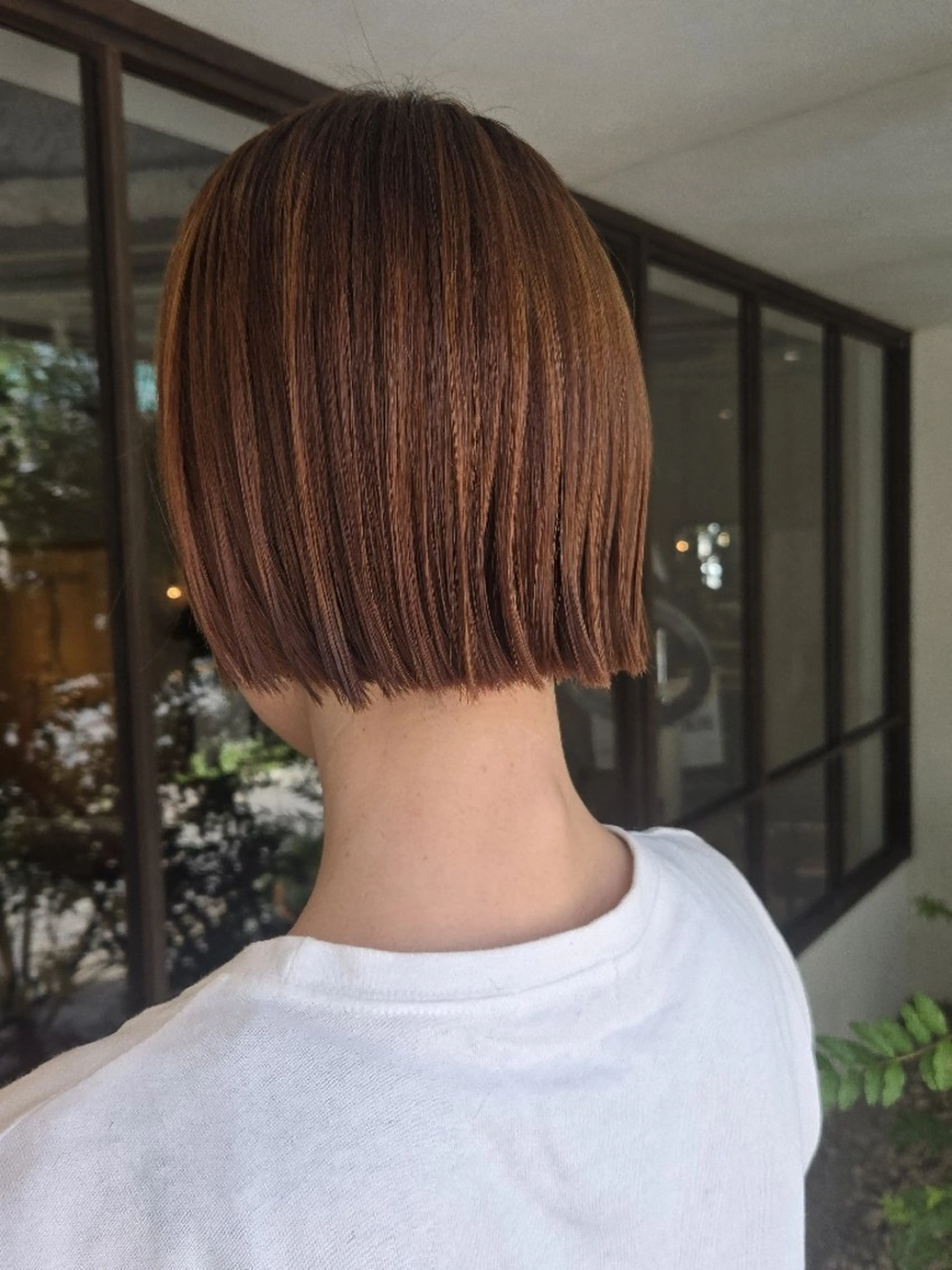 ショート カラー ヘアカラー 韓国好き🇰🇷 美容師MIKUのヘアスタイル
