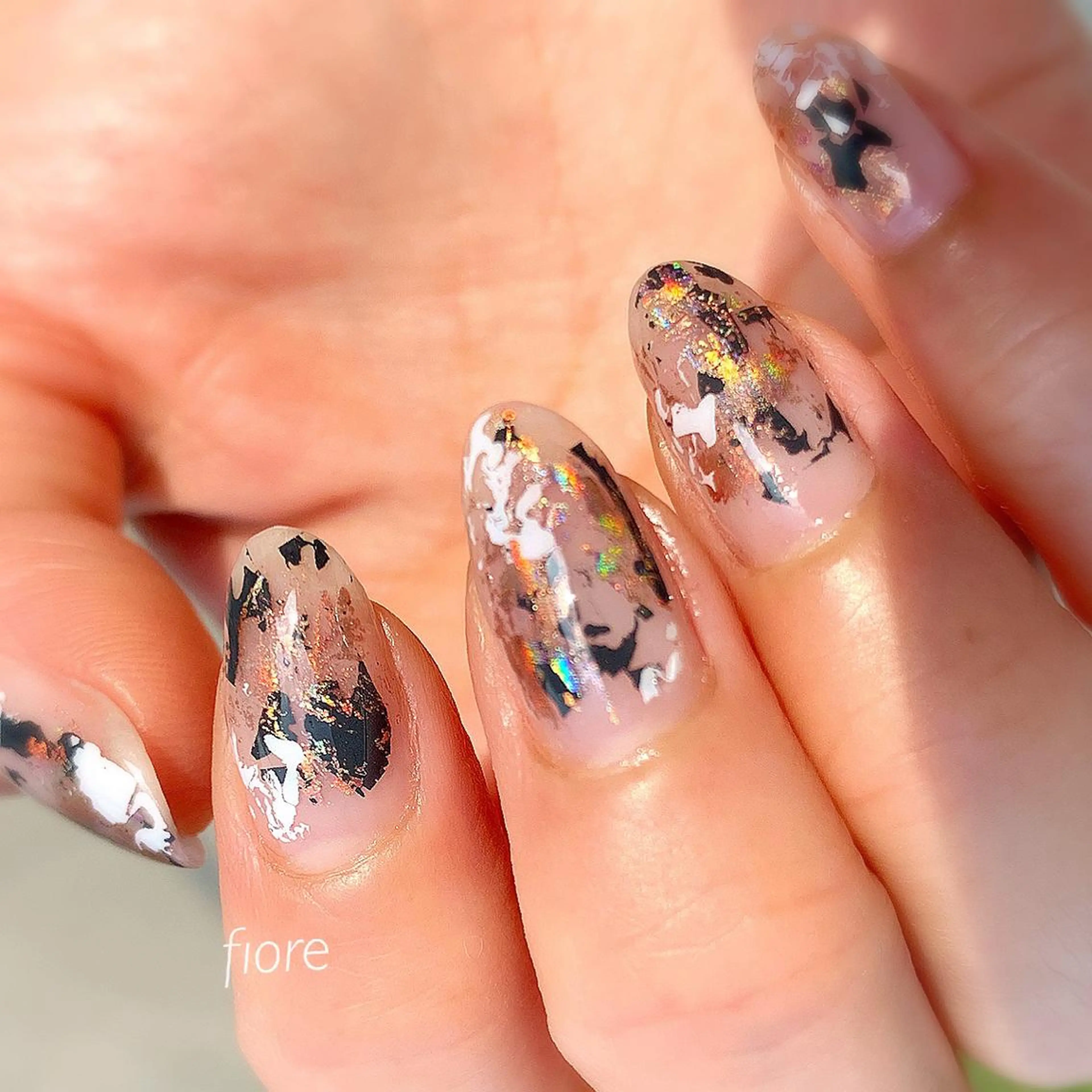ネイル クリアネイル フィオーレ  fiore所属・fiore みゆきのネイルデザイン