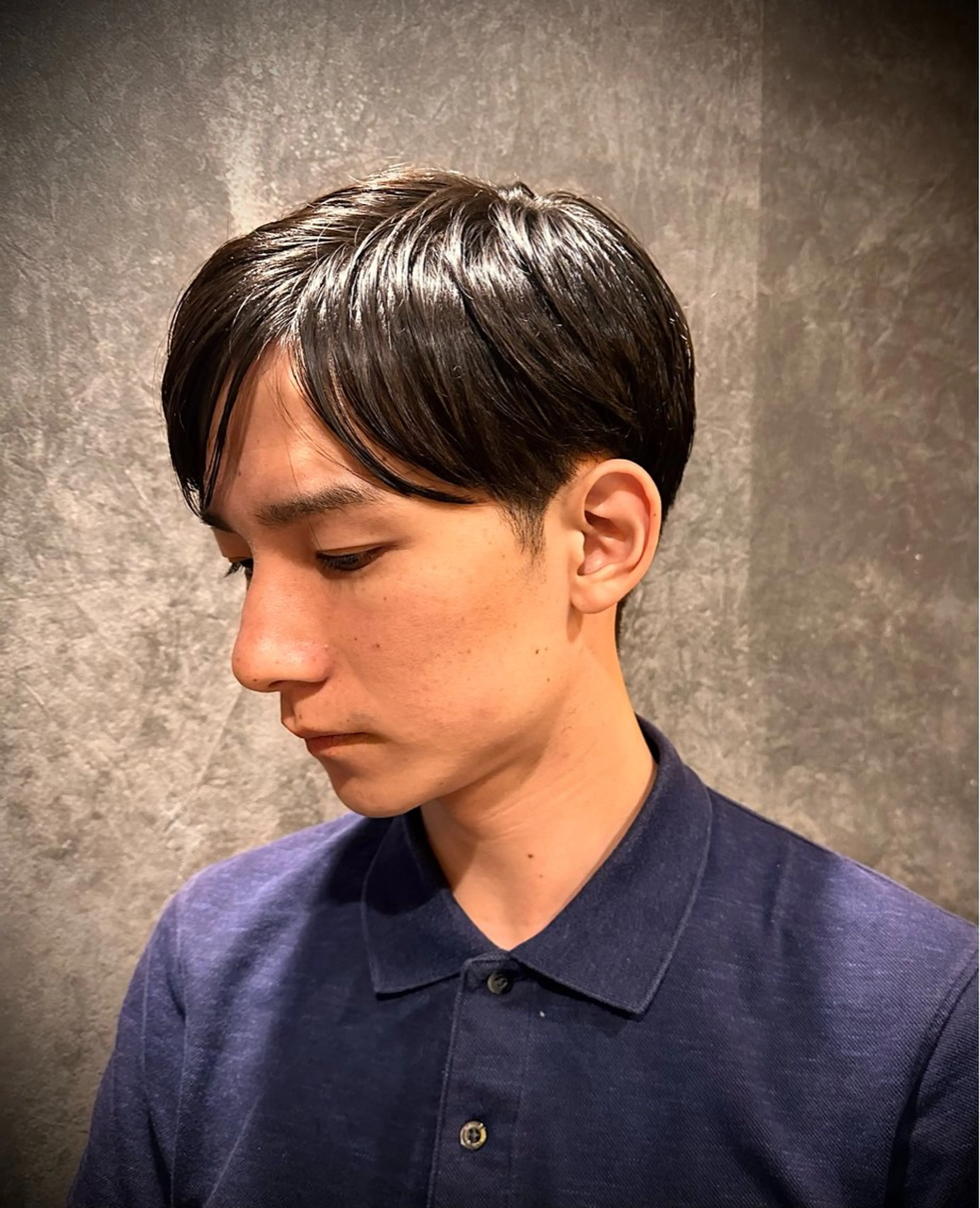 ミディアム ヒロ銀座/大槻 湧也のヘアスタイル