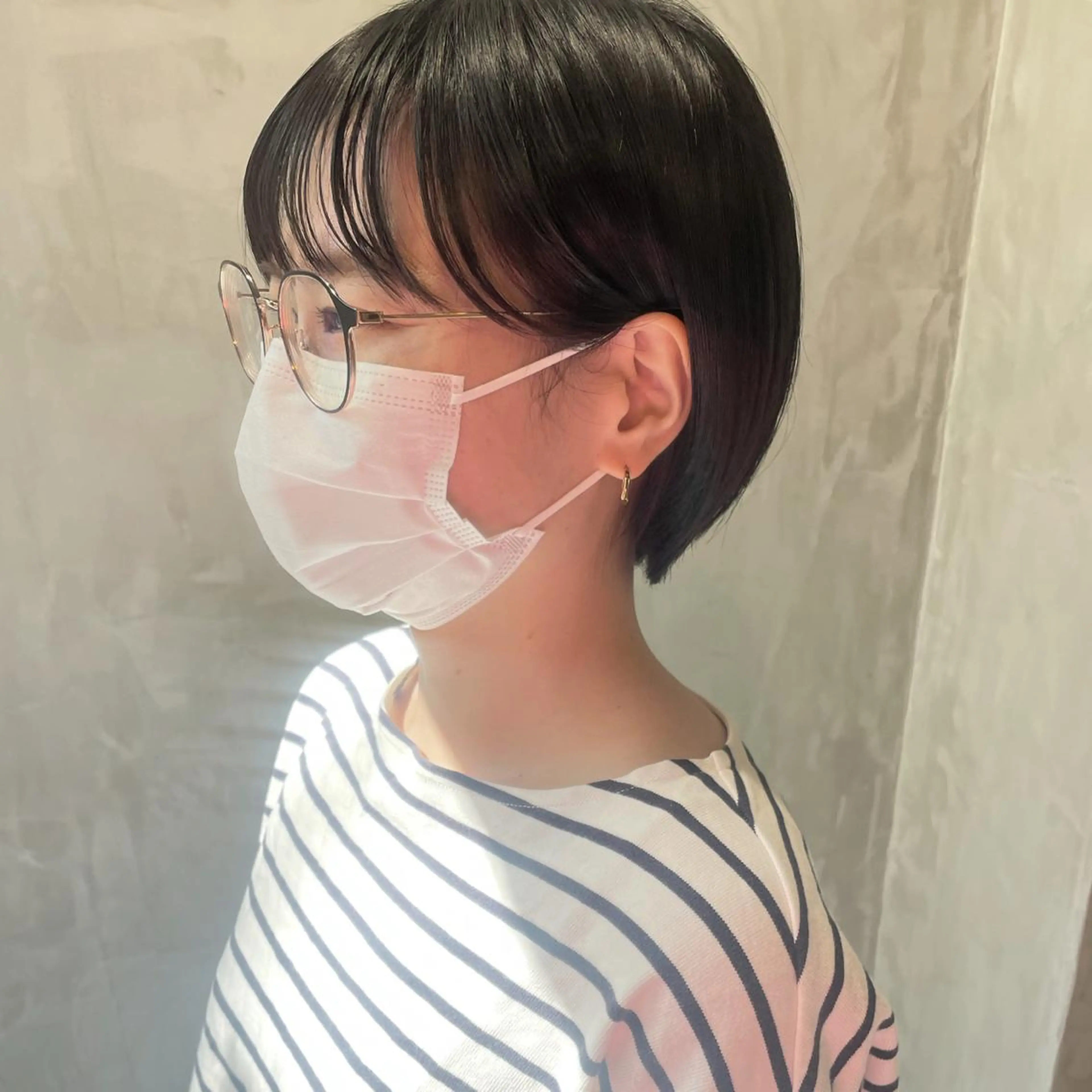 ショート カット ヘアカラー ヤマモト マイのヘアスタイル