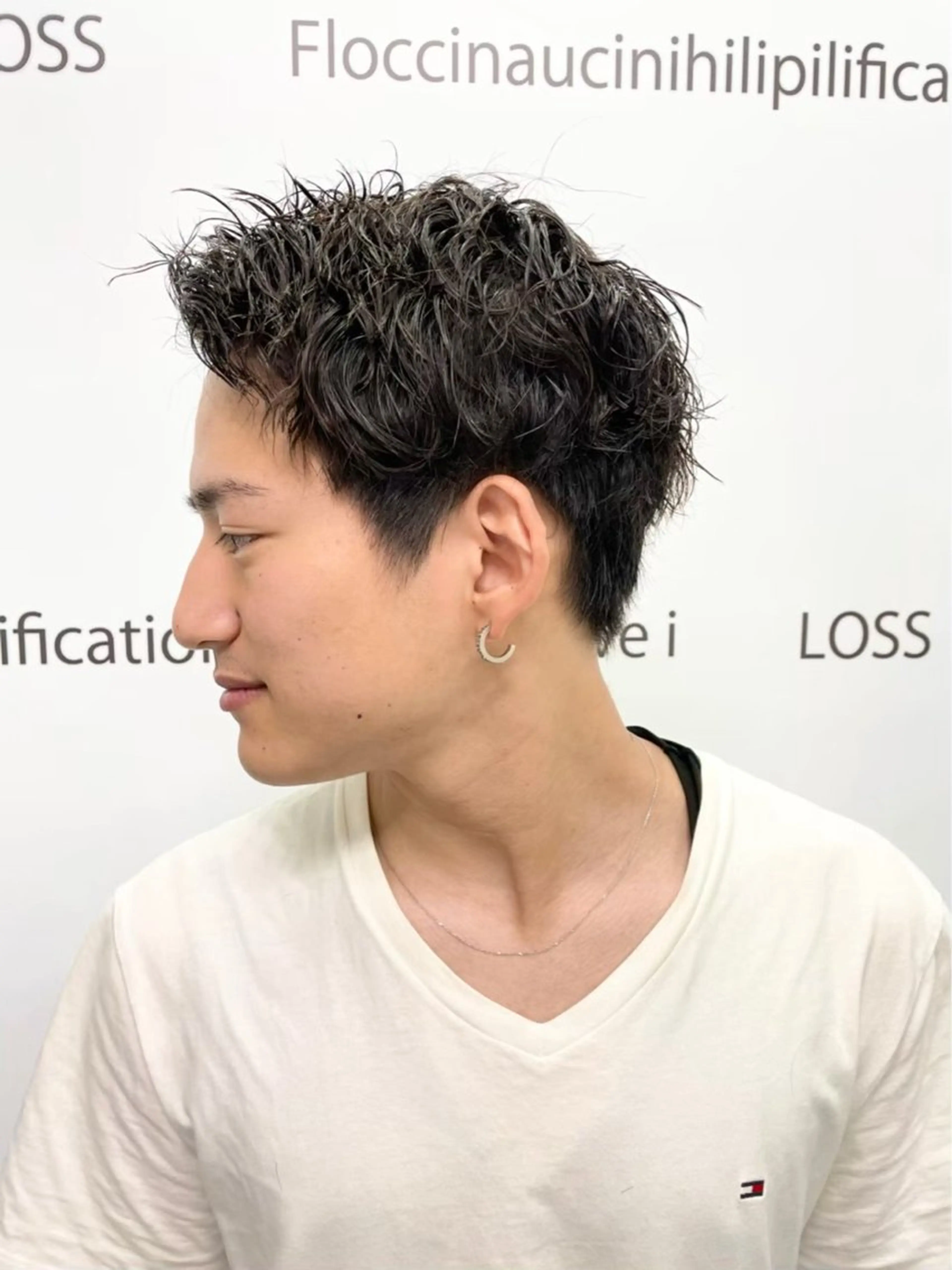 パーマ メンズ カット パーマ メンズサロンLOSS所属・新潟メンズ/縮毛矯正 パーマ/mizukiのヘアスタイル