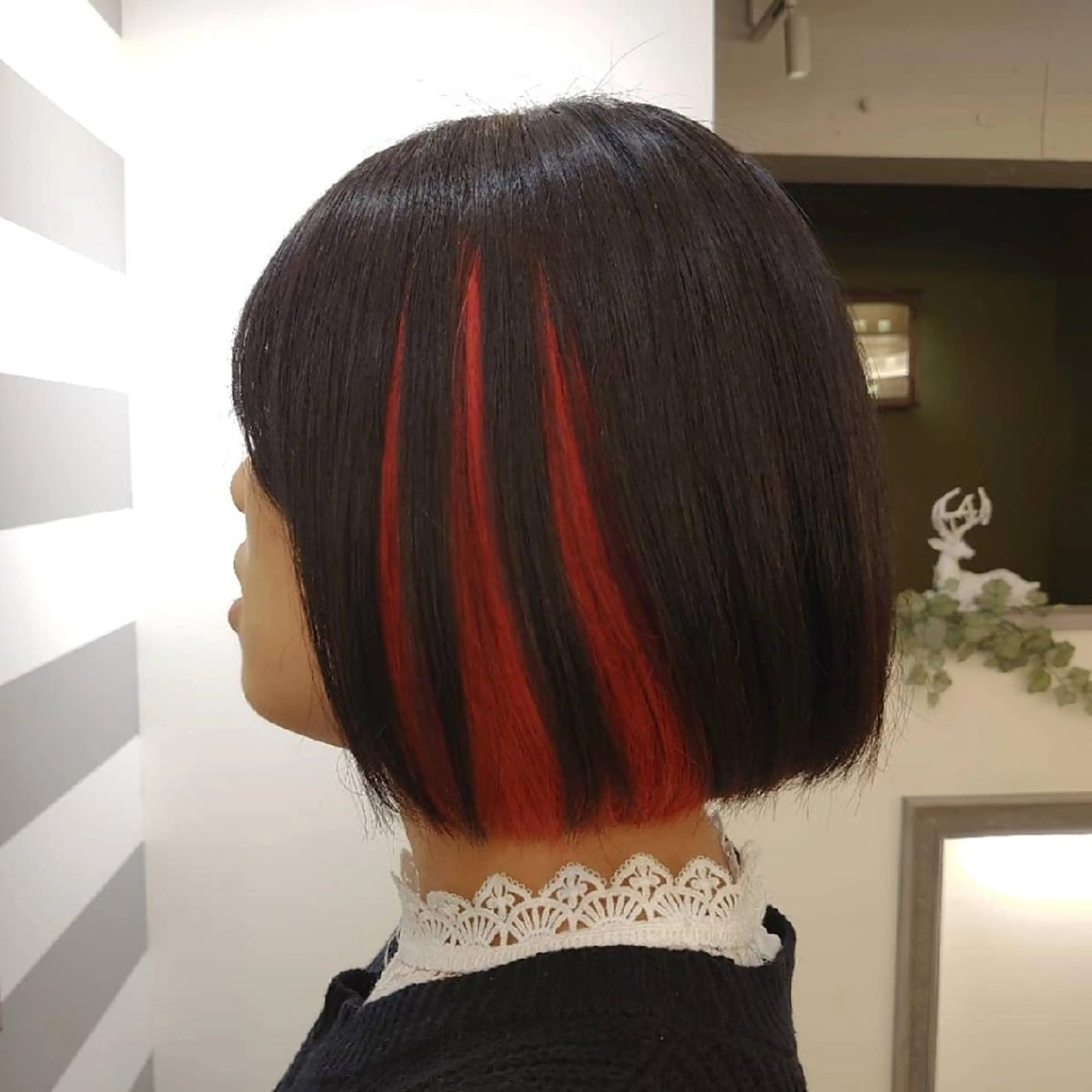 ショート ヘアカラー トリートメント 渡辺 康行のヘアスタイル