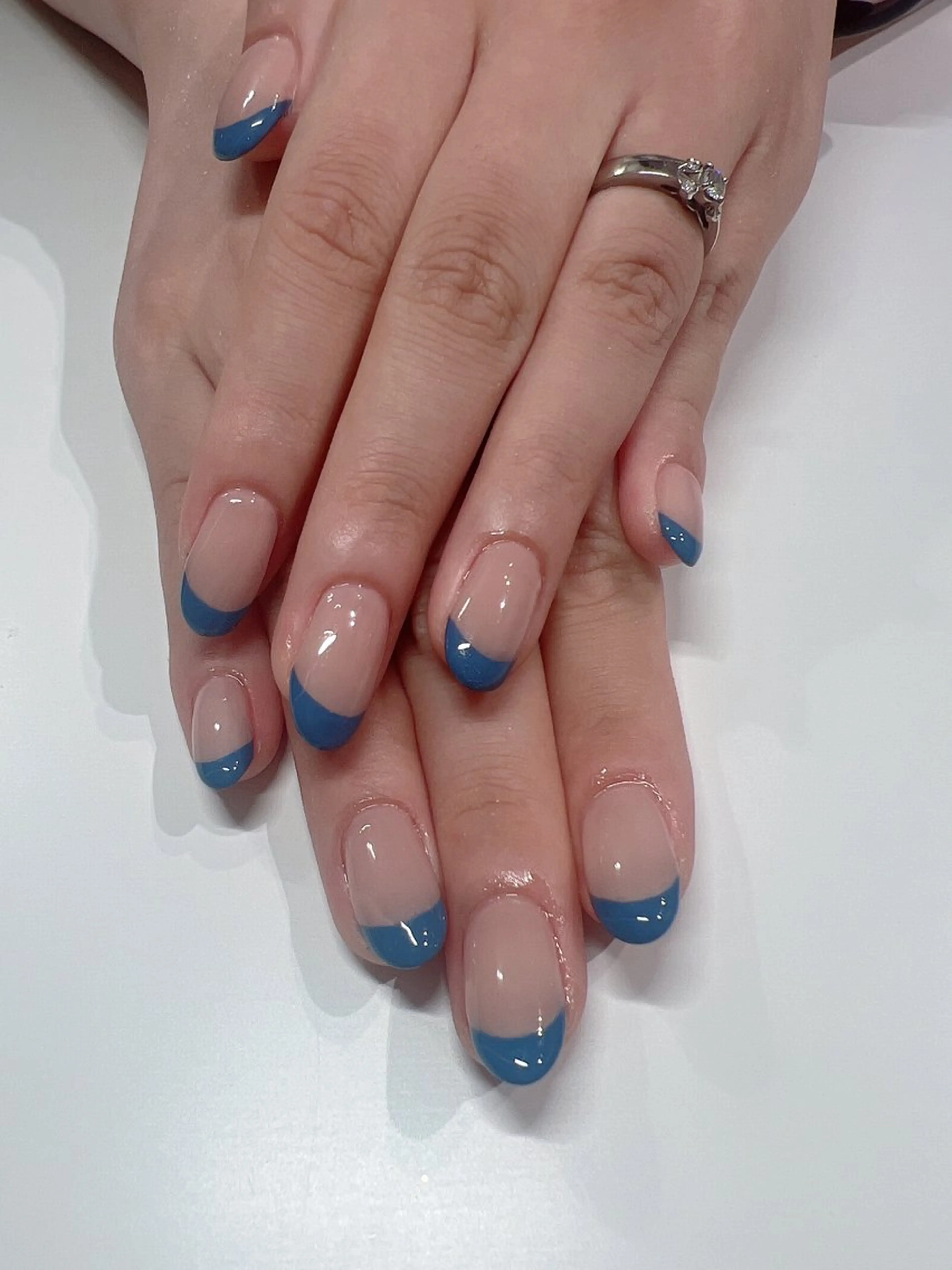 ネイル フレンチネイル ハンドネイル diem. ✴︎chikaのネイルデザイン