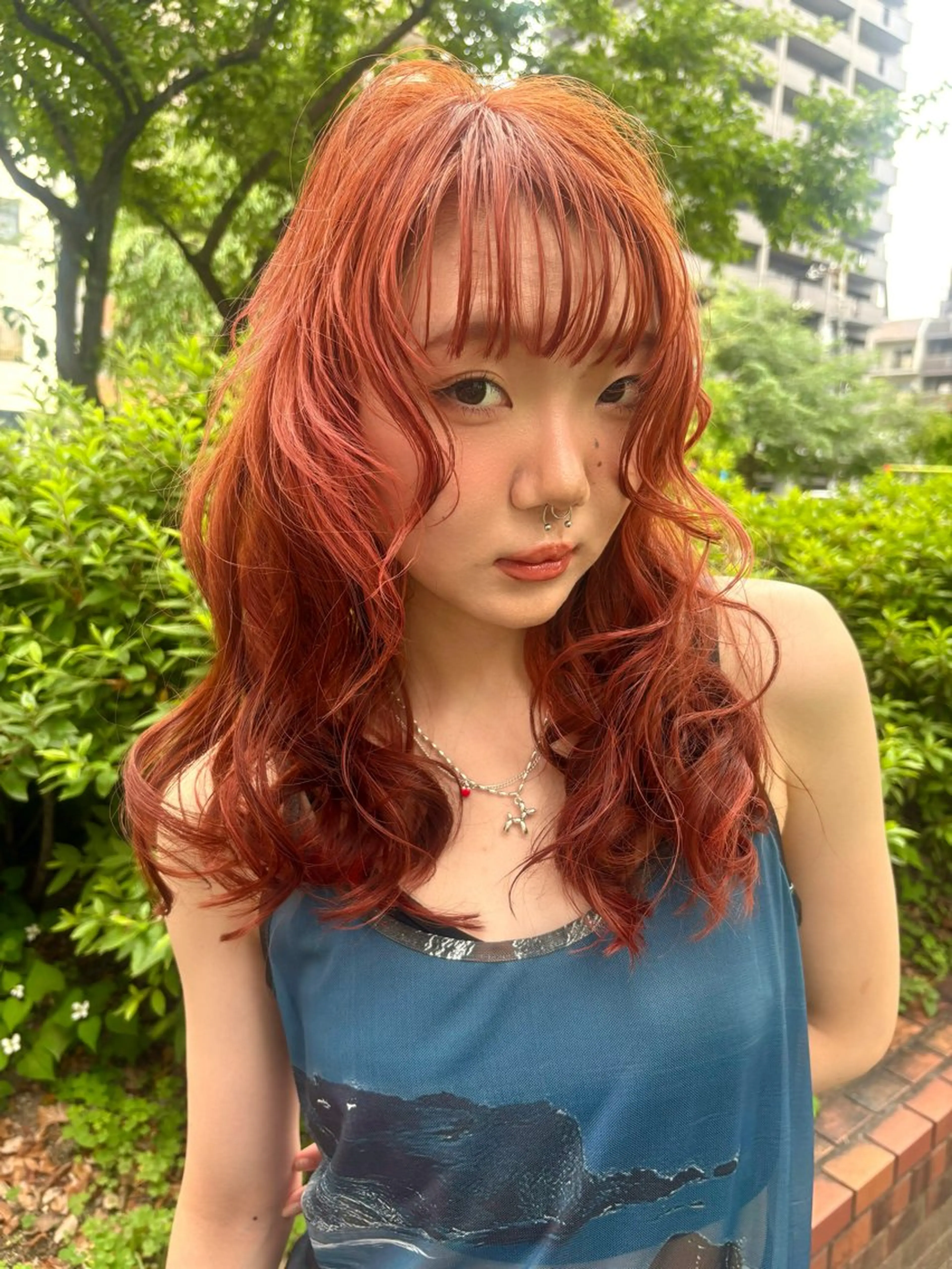 ブリーチ無しW colorの写真