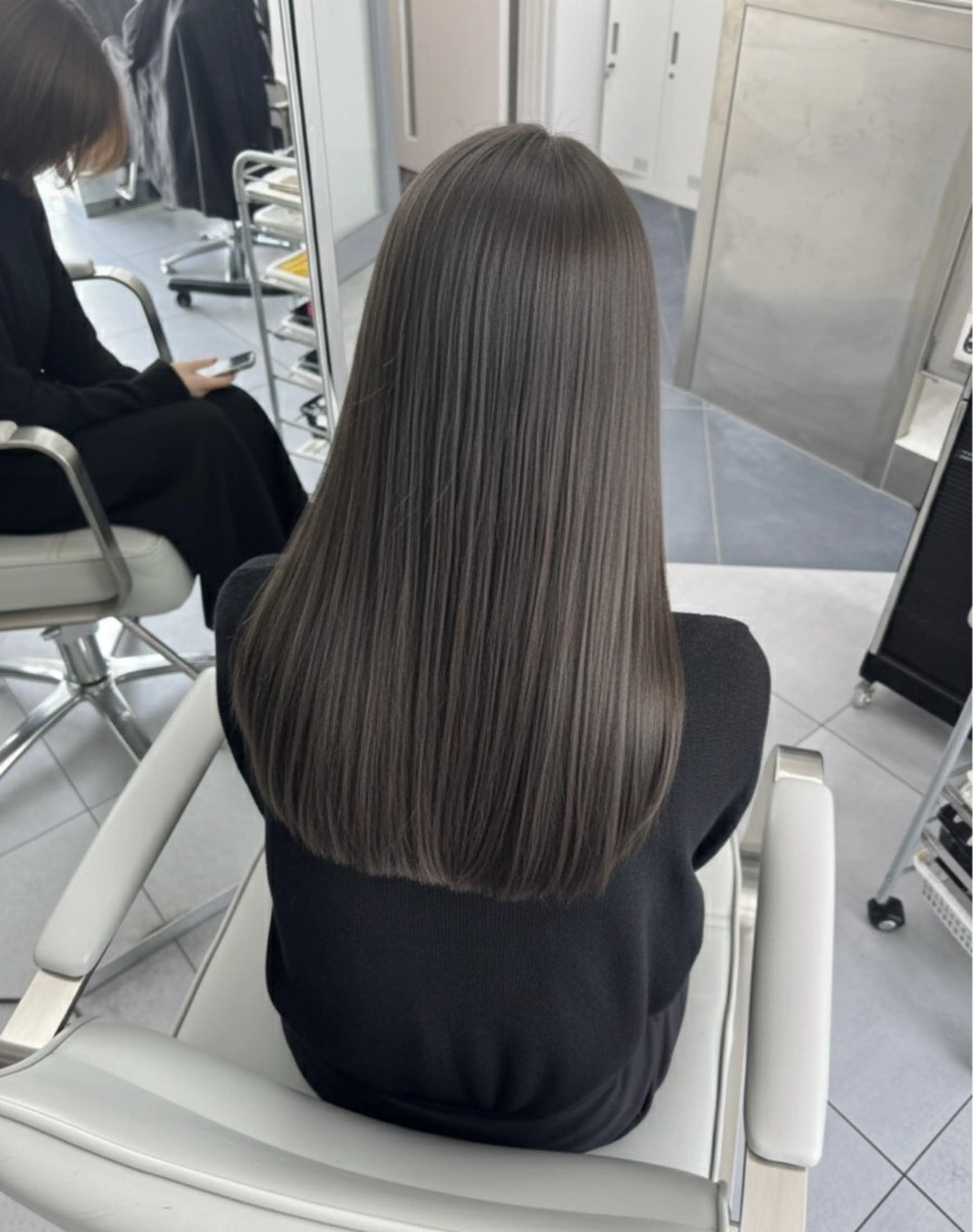 ロング カラー ヘアアレンジ カット ヘアカラー トリートメント ヘアセット 🐹ブリーチ/ボブ /韓国ヘア/蓮🐹のヘアスタイル