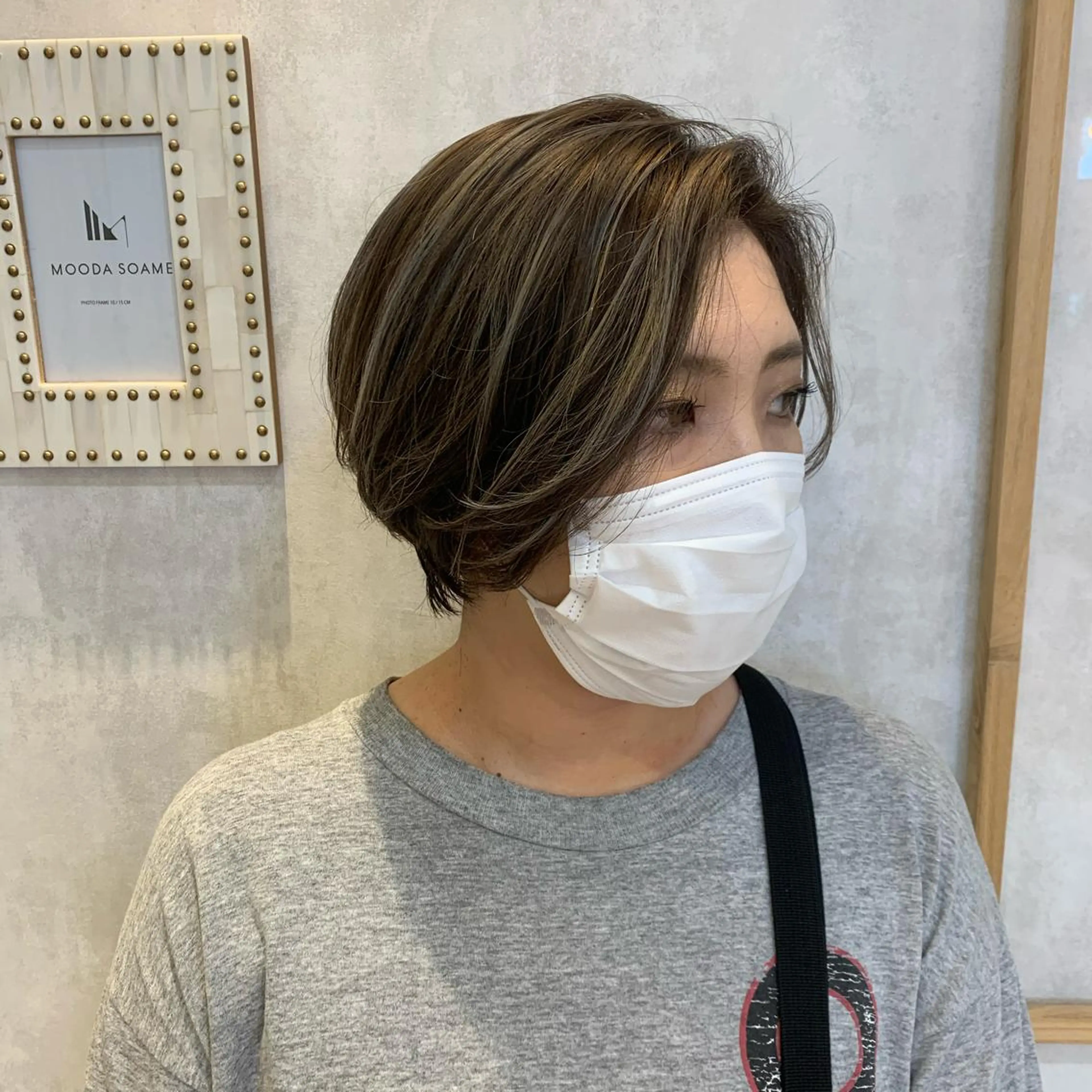 ショート カラー 吉原 由菜のヘアスタイル