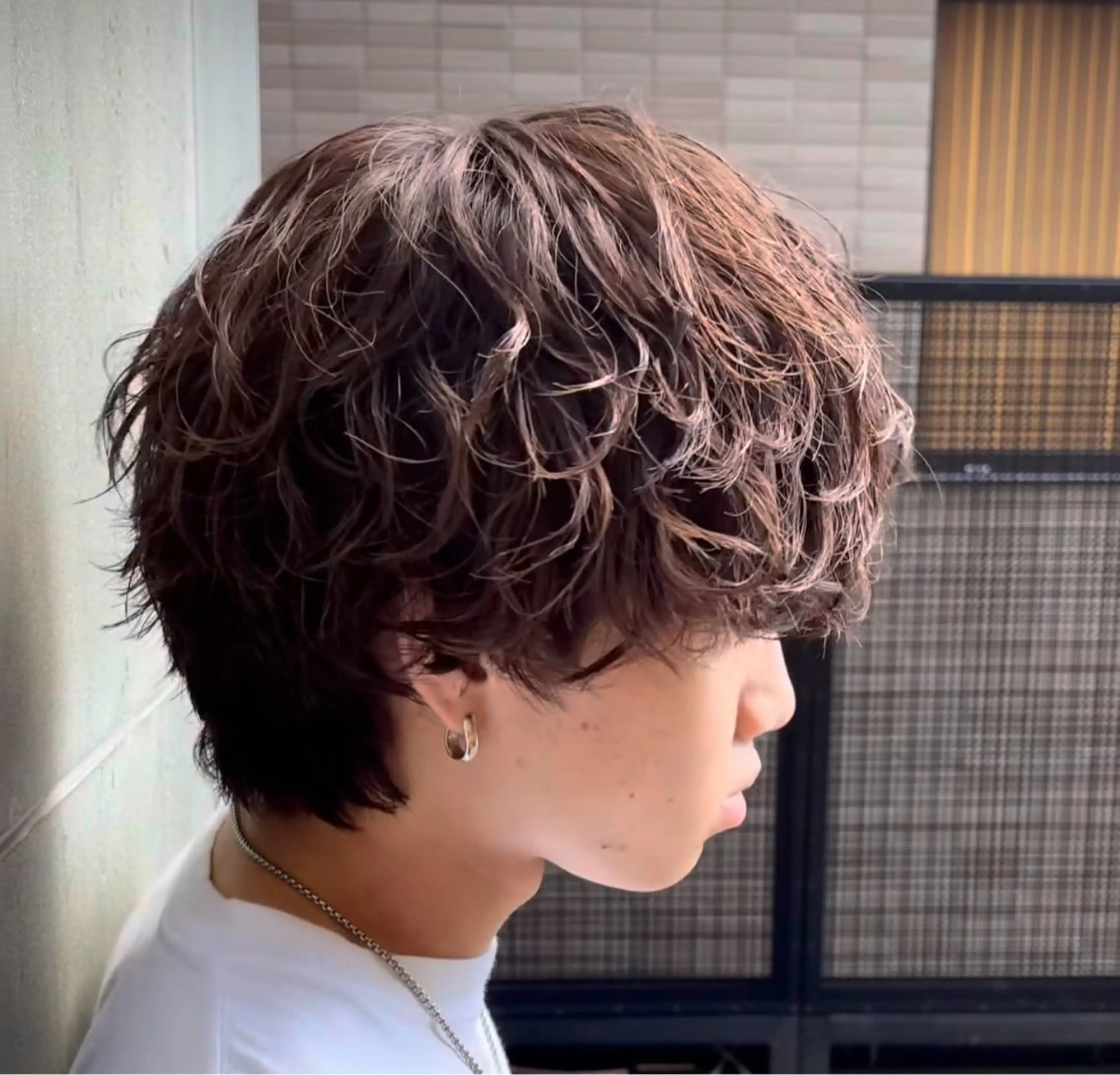 メンズ カット パーマ fifth天神メンズ カラーパーマ　/りずのヘアスタイル