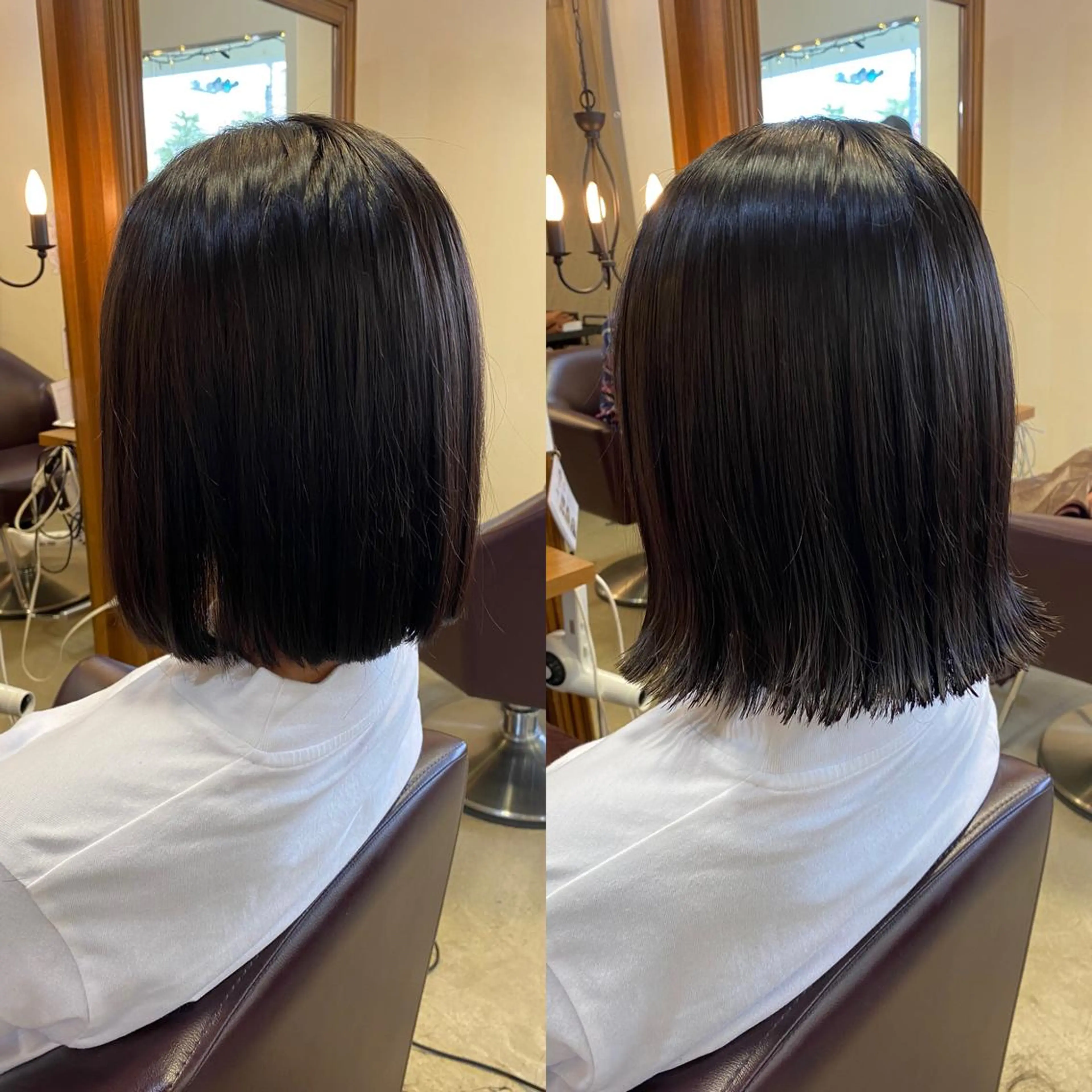 ミディアム ヘアアレンジ ボブ 外ハネヘア カット SALOWIN京都河原町Suite店所属・外国人風レイヤー/ ハイトーンSHUのヘアスタイル