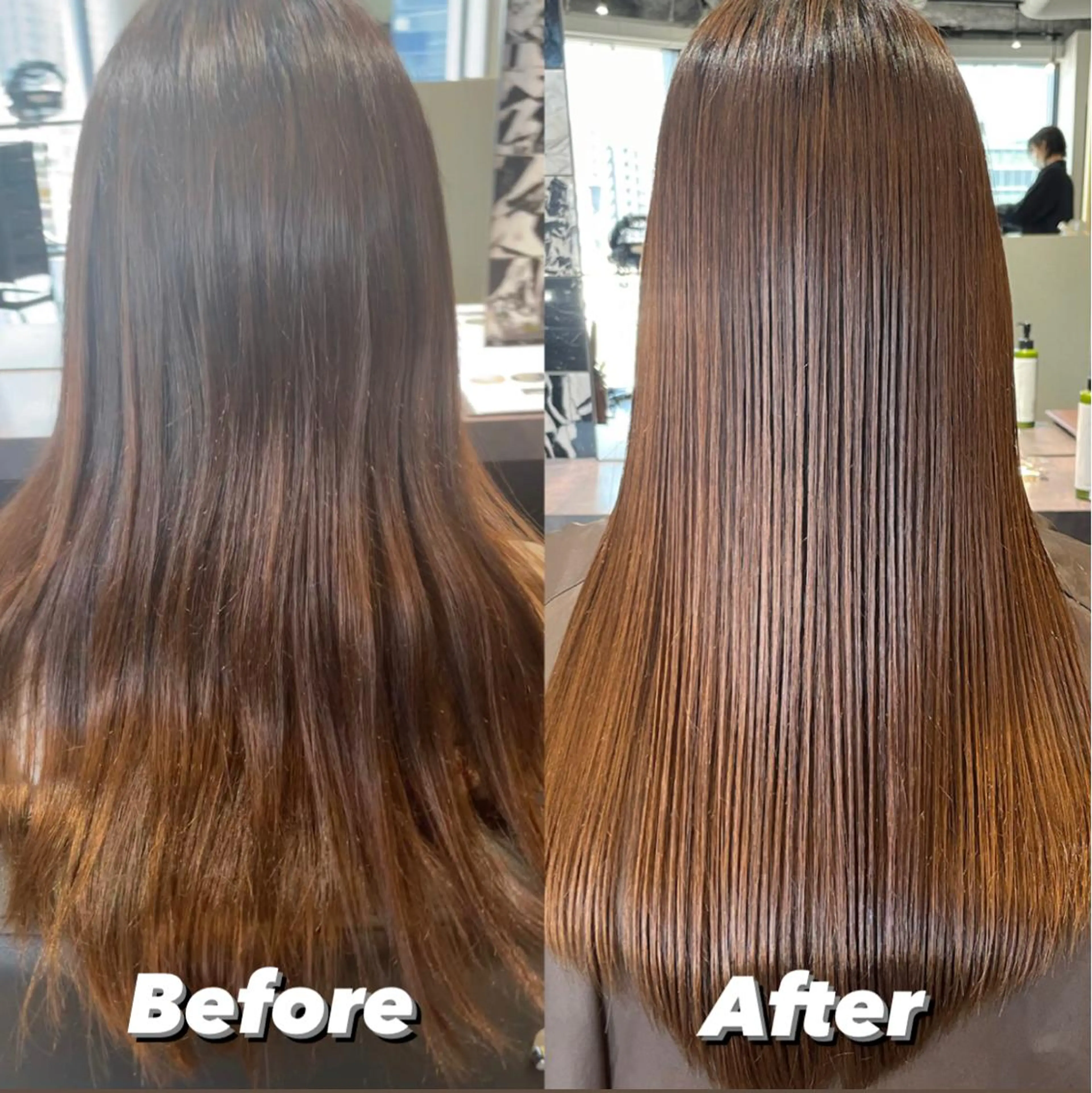 ロング パーマ 髪質改善 ストレートパーマ カット 縮毛矯正 One By The Ect所属・ショート/脱白髪染め ☆宇﨑悠実のヘアスタイル