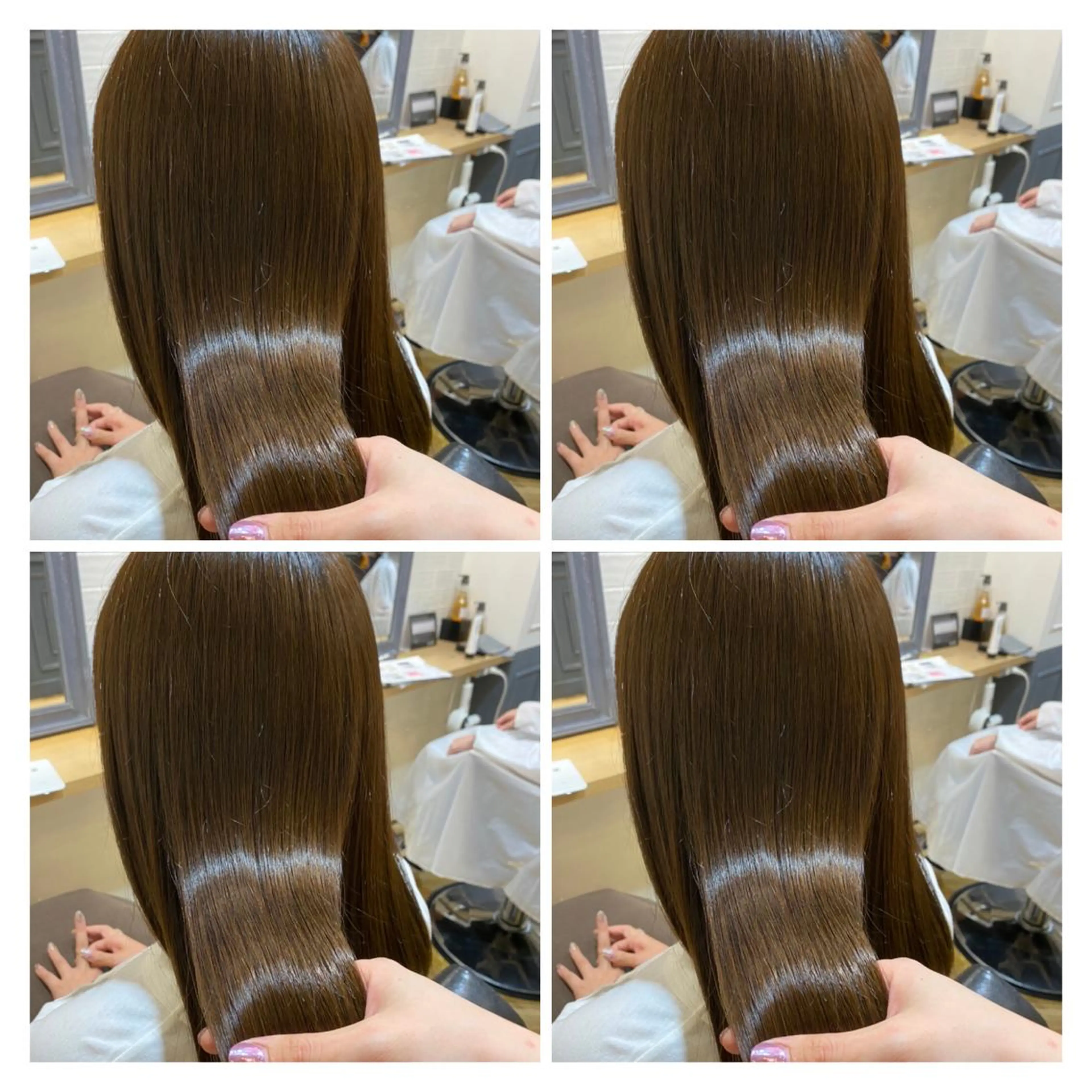 カラー 髪質改善艶髪 ℍ𝔸ℝ𝕌𝕂𝔸のヘアスタイル