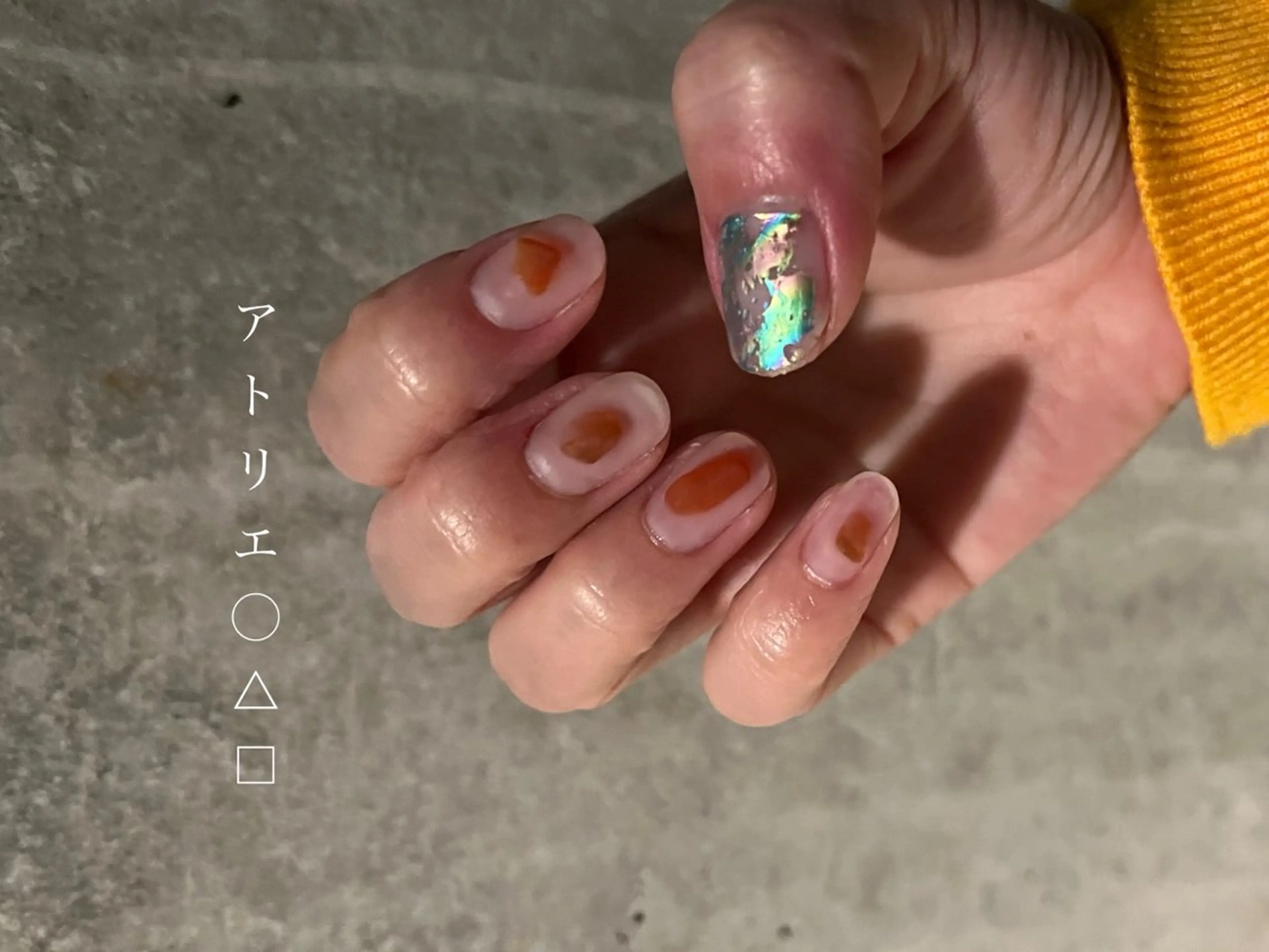 ネイル ハンドネイル アトリエ ○△□のネイルデザイン