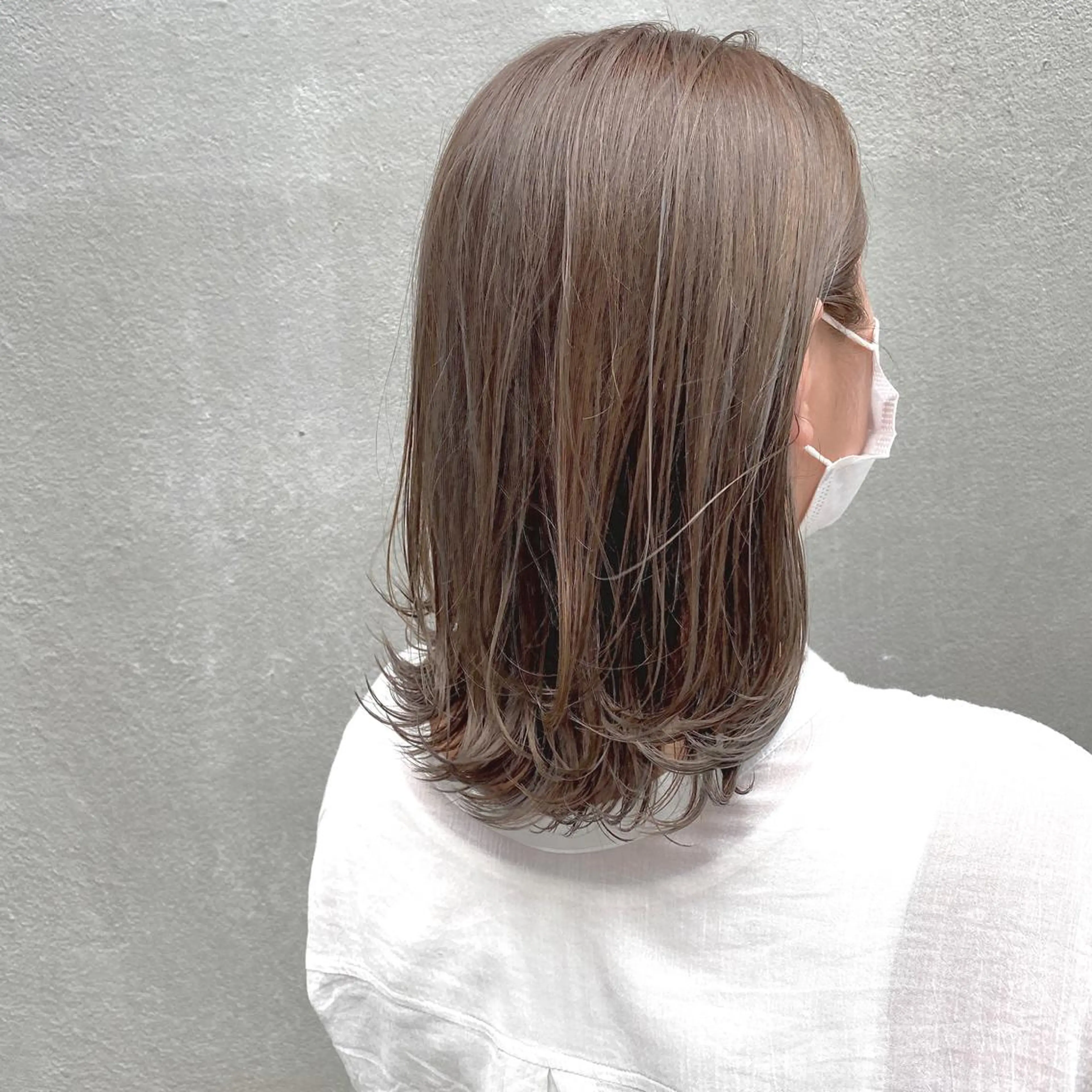 ミディアム カラー ヘアアレンジ カット ヘアカラー トリートメント ヘッドスパ tane.所属・【ダメージレス施術】 【透明感】北村 拓也のヘアスタイル