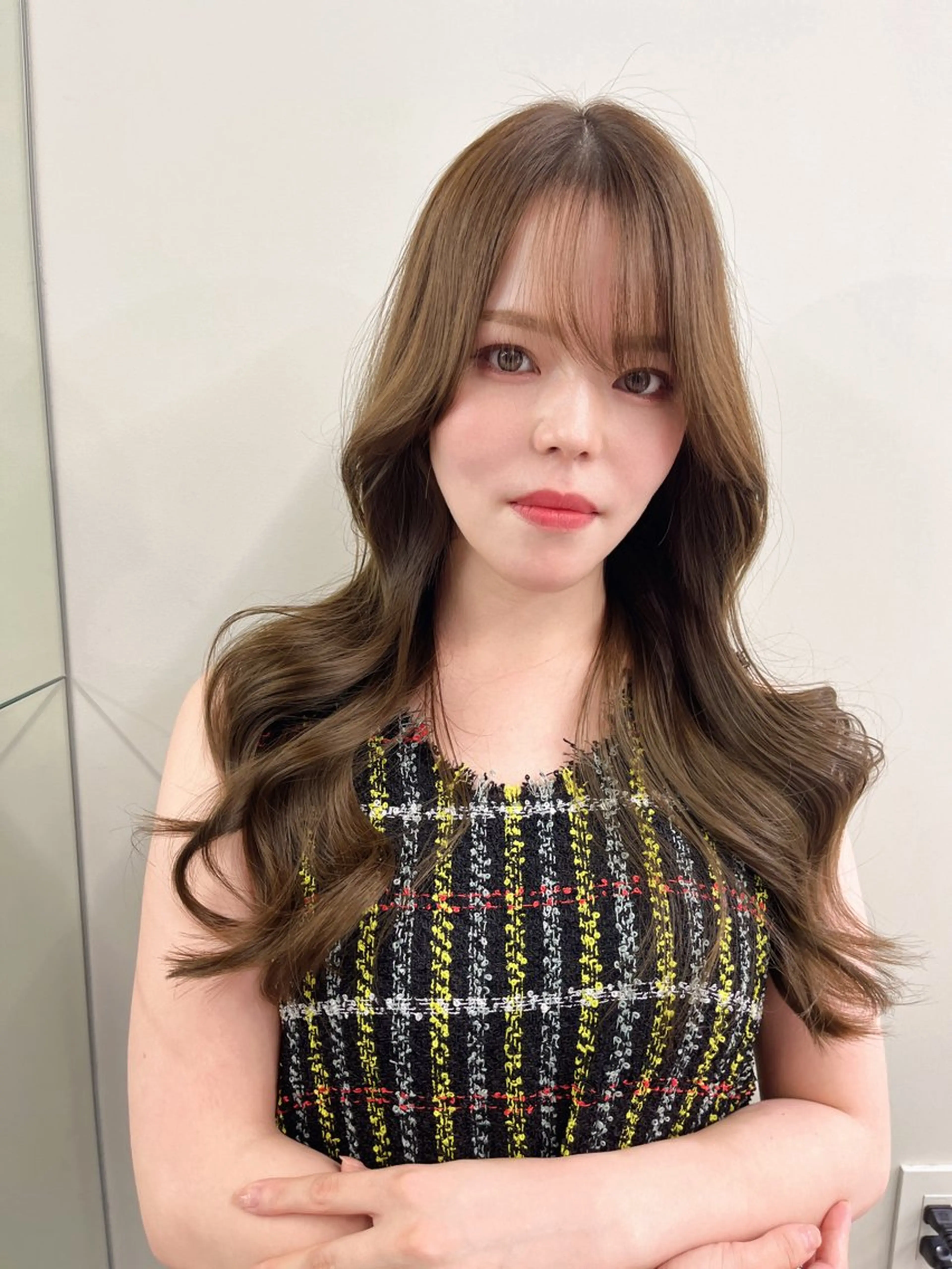 ロング カラー ヘアアレンジ TAKAHIRO 💎似合わせ/顔周りのヘアスタイル