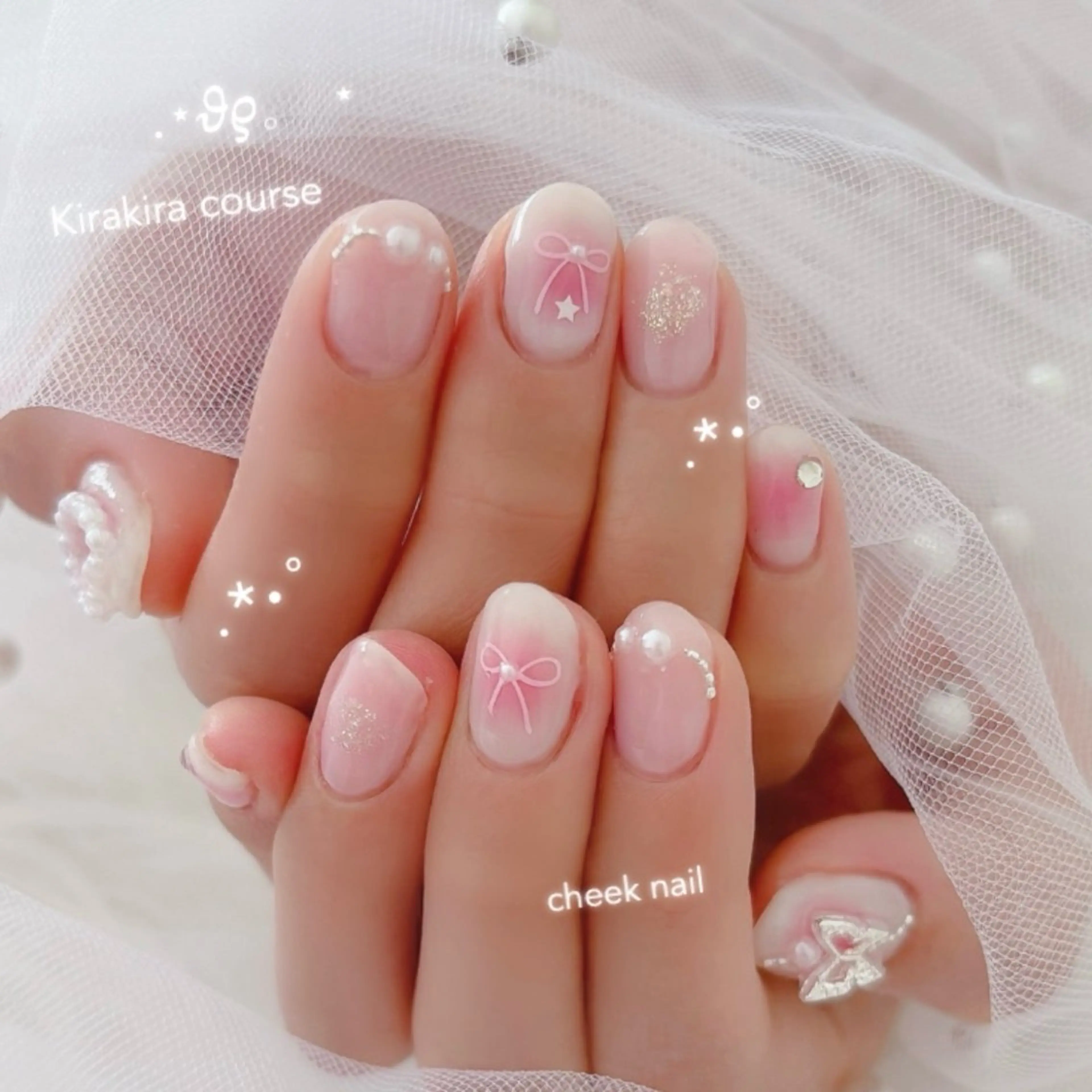 ネイル ハンドネイル Amour🎀 ガーリーネイル専門店のネイルデザイン