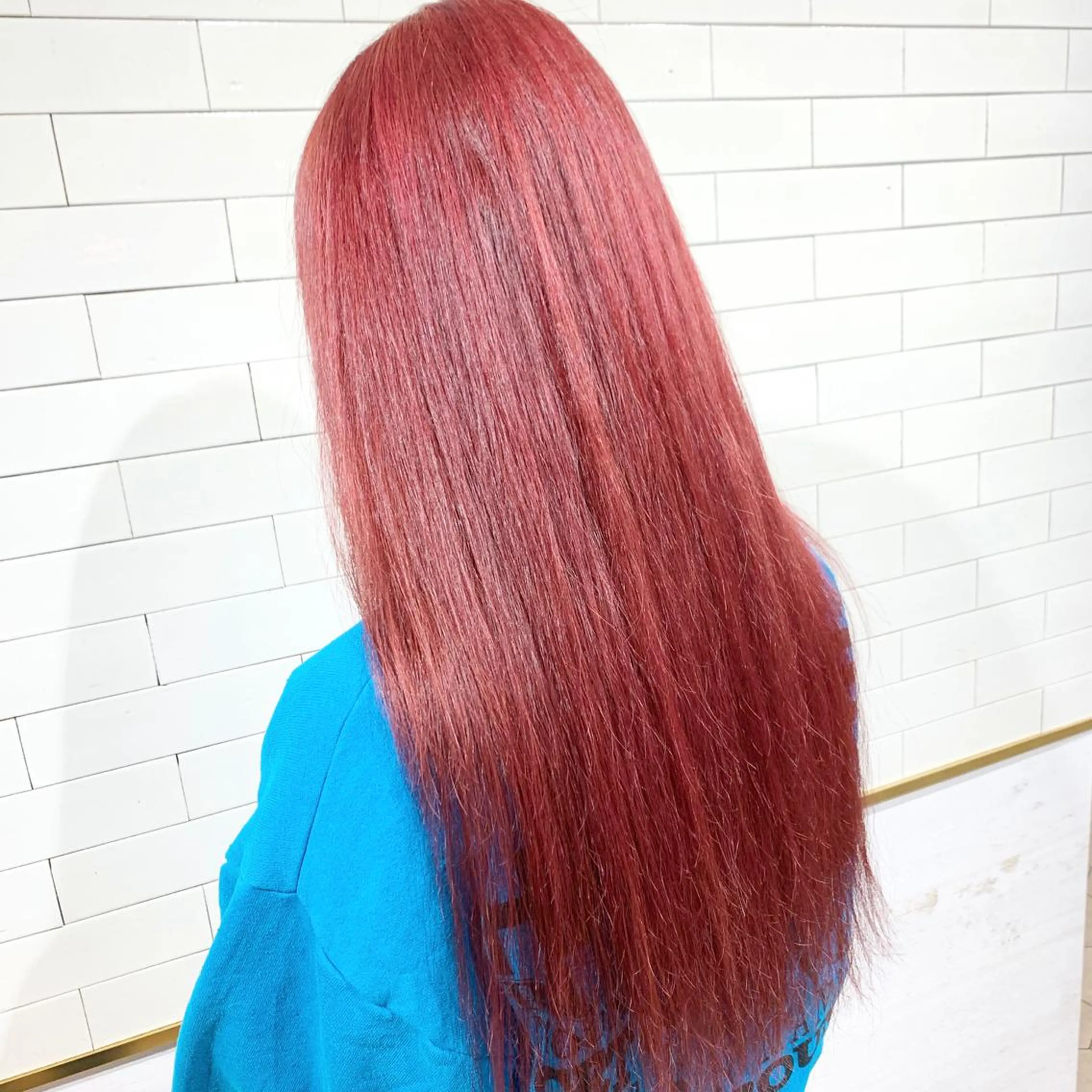 ロング カット ヘアカラー トリートメント 髪質改善✨ レイヤー得意🌈のヘアスタイル