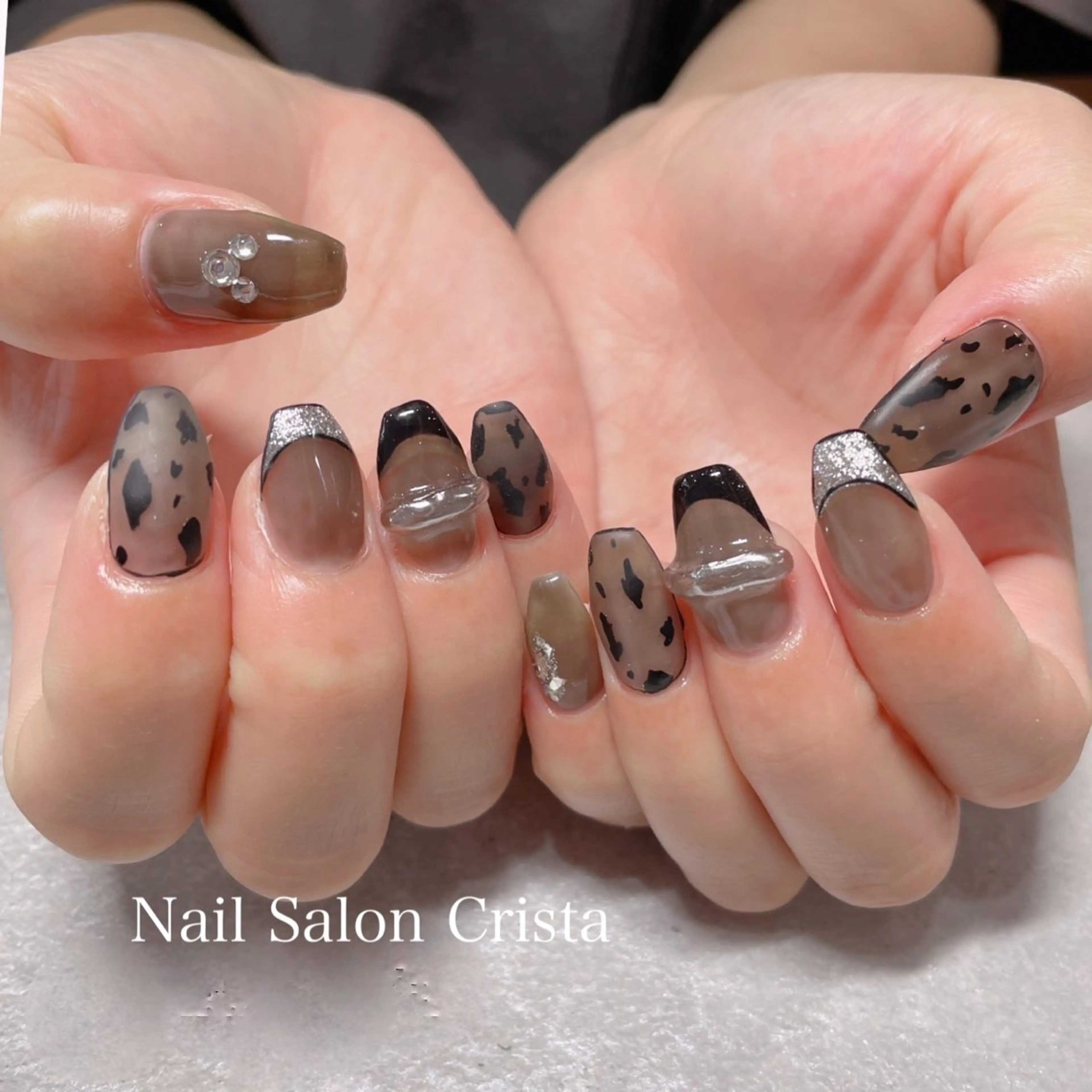 ネイル ジェルネイル パラジェル CRISTA所属・CRISTA MOMOのネイルデザイン